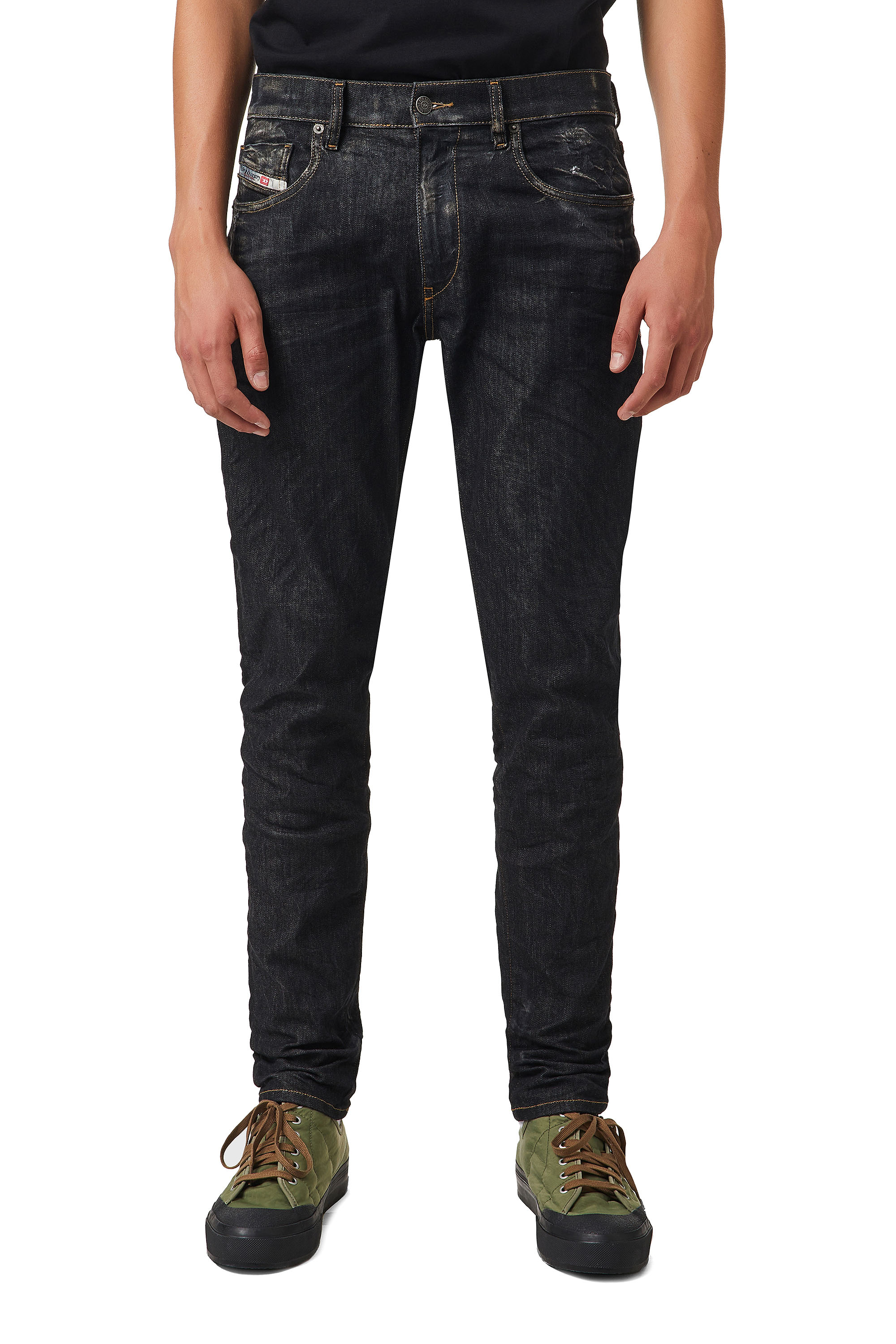 D-Strukt 09A87, Negro/Gris oscuro - Vaqueros