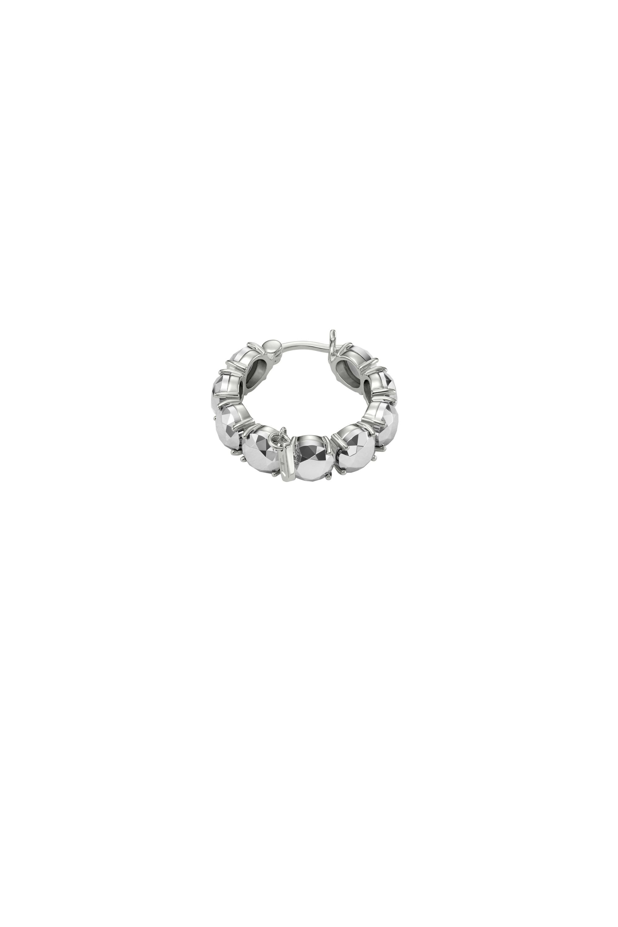 Diesel - DL1357040 STERLING SILVER JEWEL, Pendiente de aro de plata esterlina Unisex in Plateado - 1