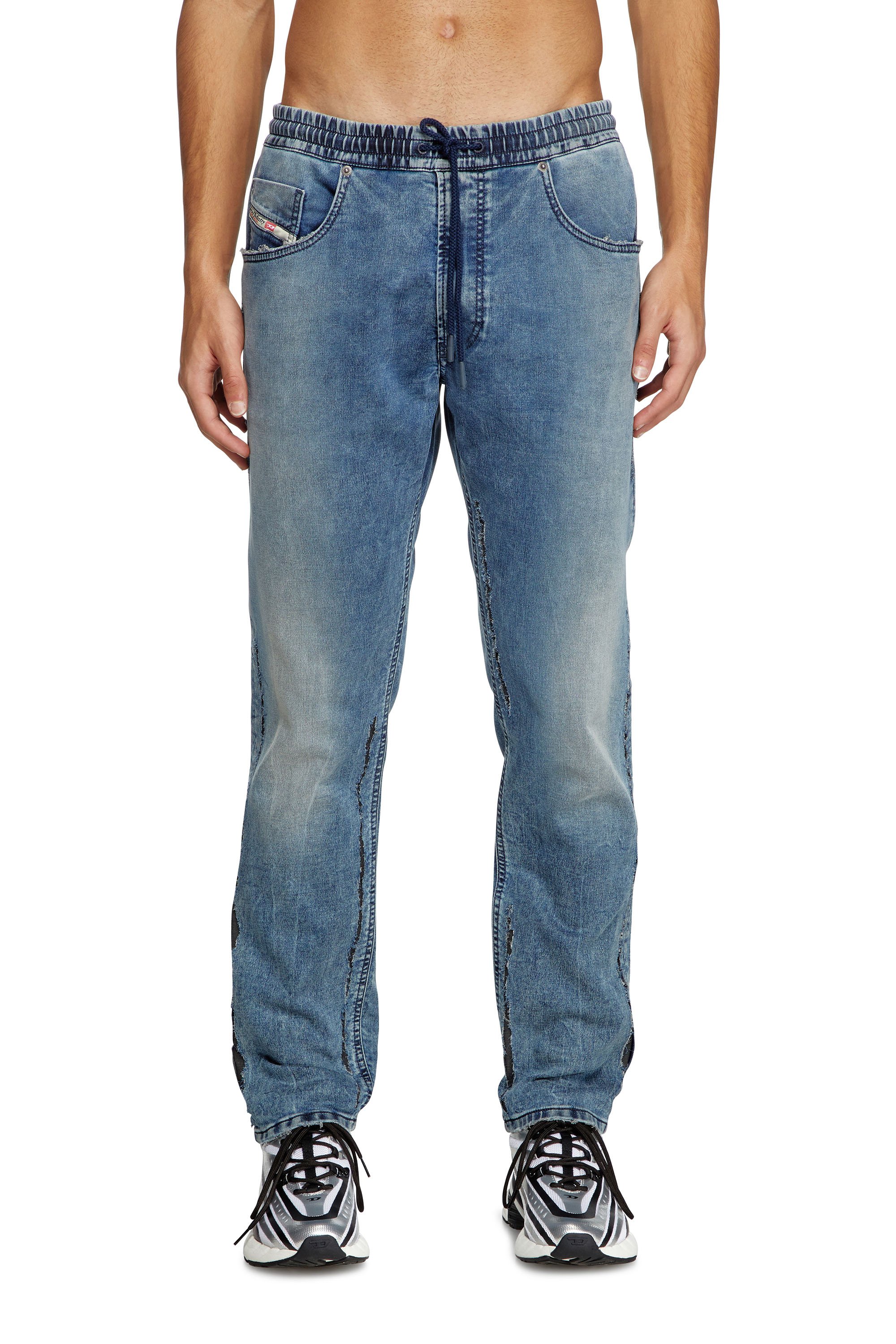 Diesel - Regular 2030 D-Krooley Joggjeans® 09K64 Hombre, Azul medio - 1