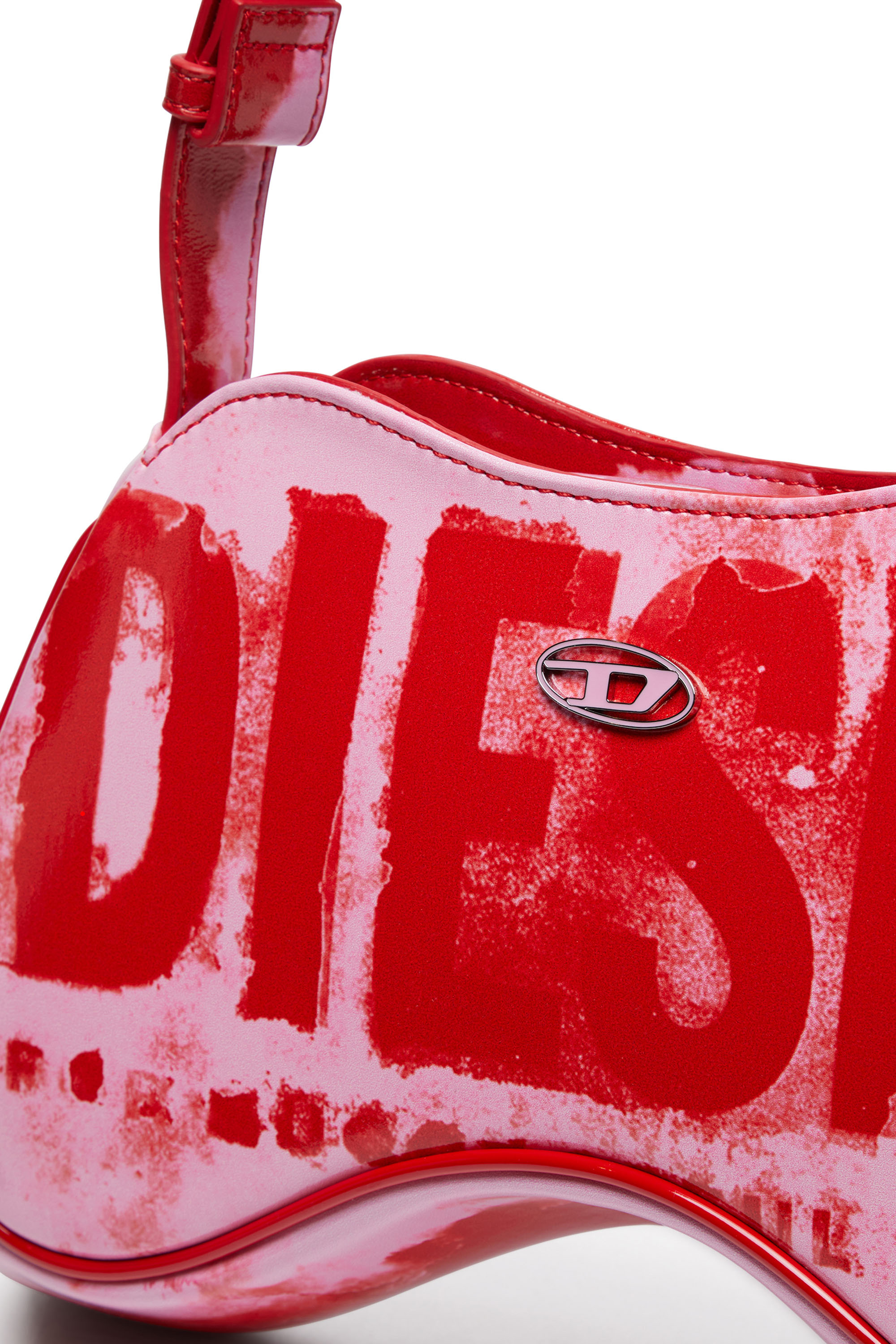 Diesel - PLAY SHOULDER, Rosa/Rojo - Image 5