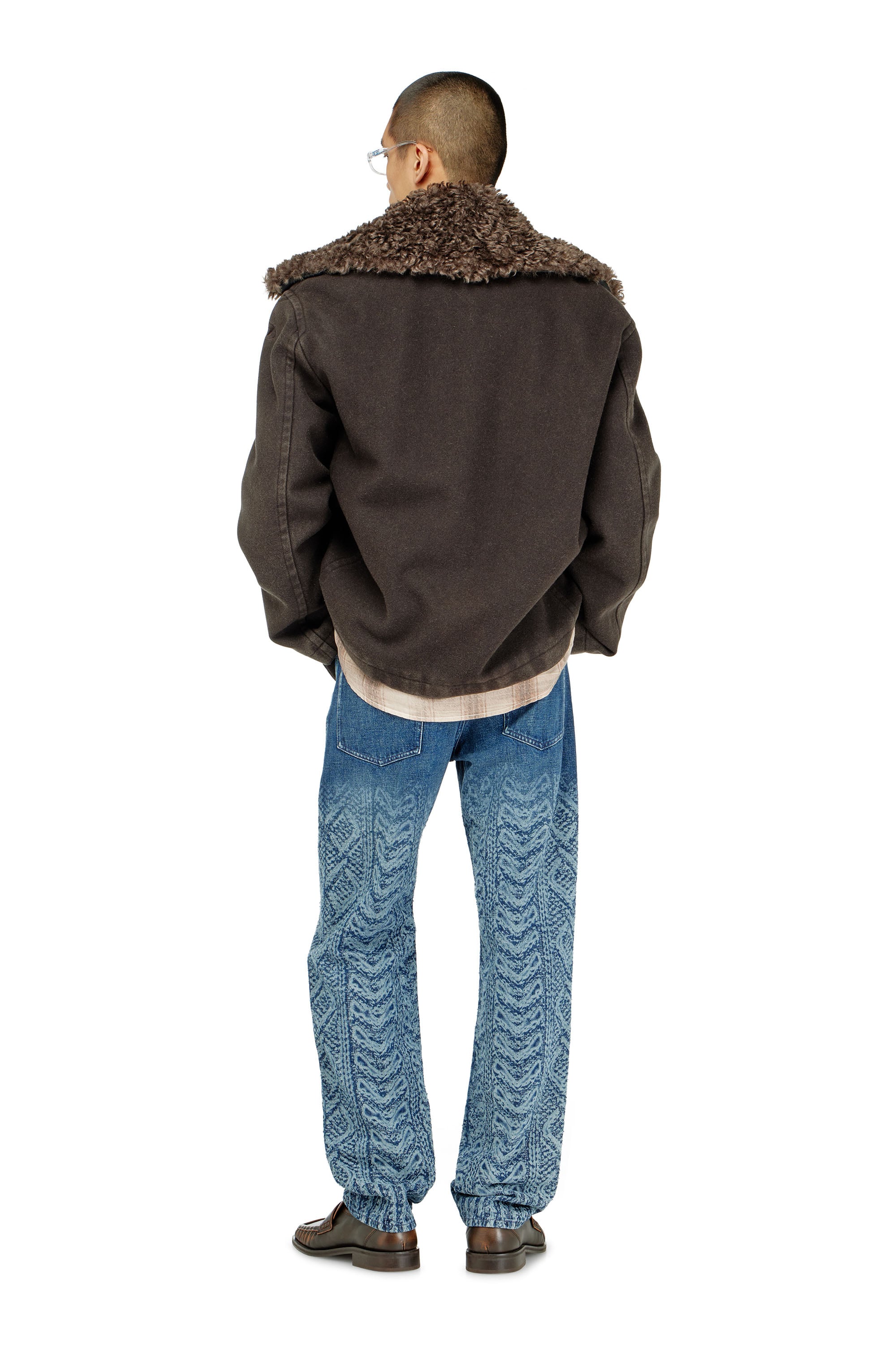 Diesel - Regular Jeans 2024 D-Macs 007EV Hombre, Azul Oscuro - 4