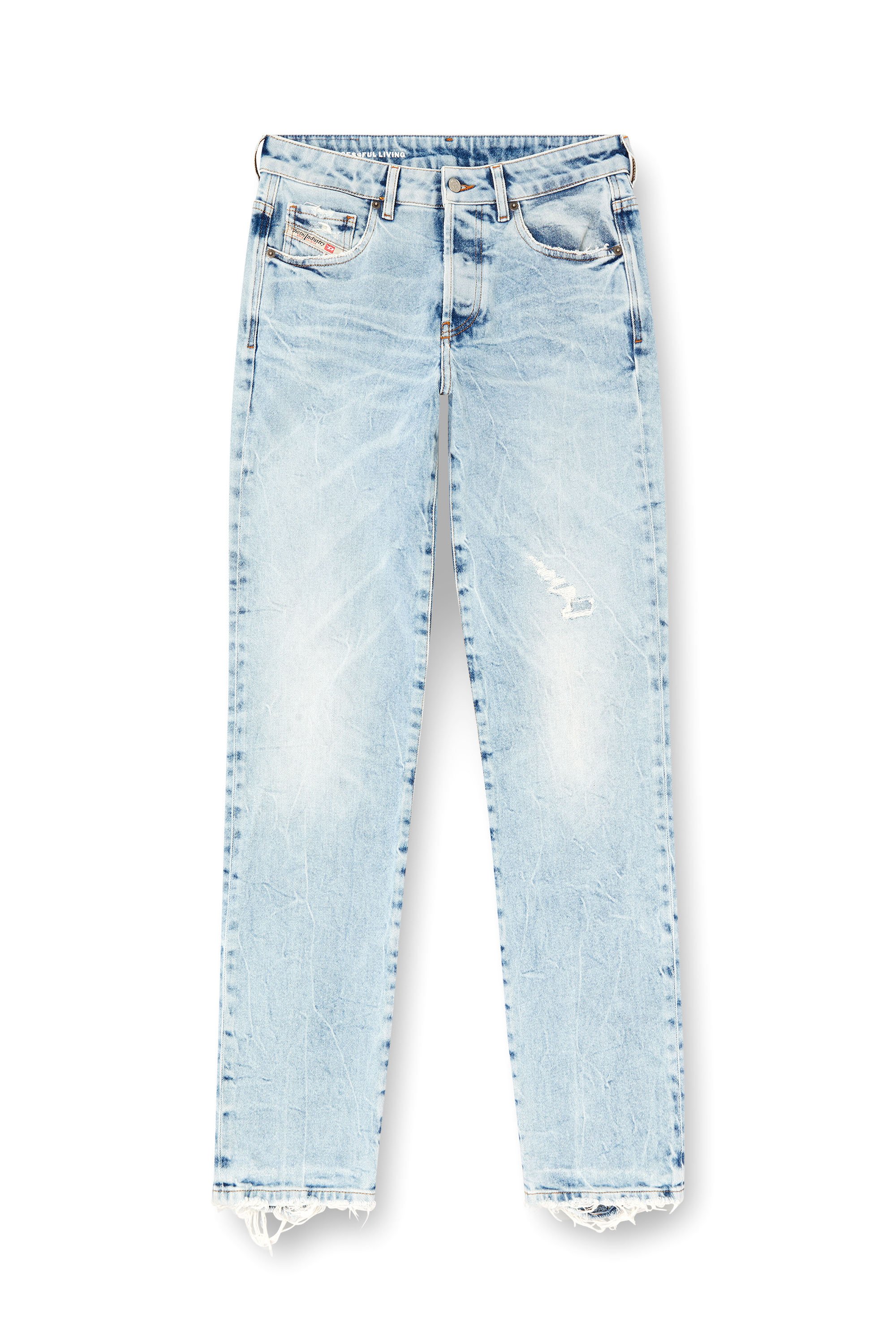 Diesel - Regular Jeans 1989 D-Mine 09L31 Mujer, Azul Claro - 3