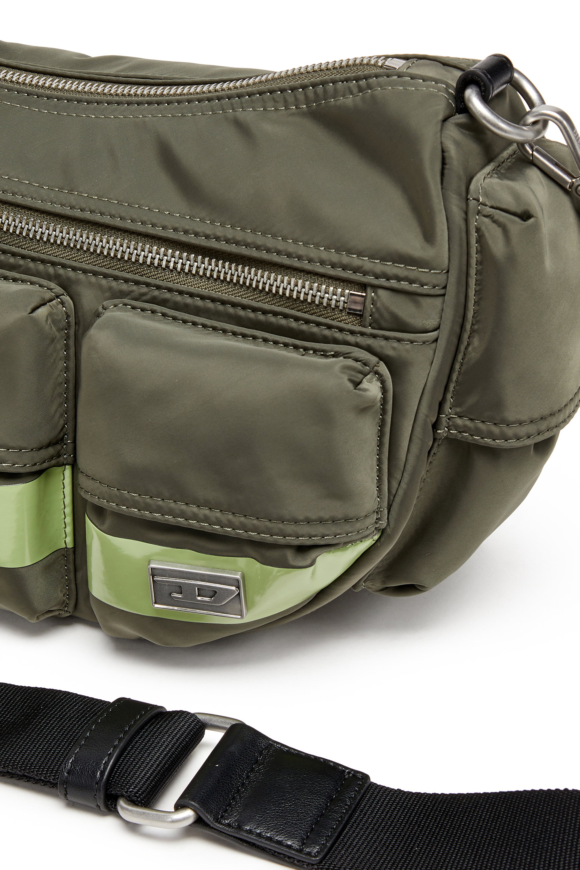 Diesel - MULTI-PKTS SHOULDER BAG X, Multi-Pkts - Bolso bandolera con dise&ntilde;o color block Unisex in Multicolor - 5