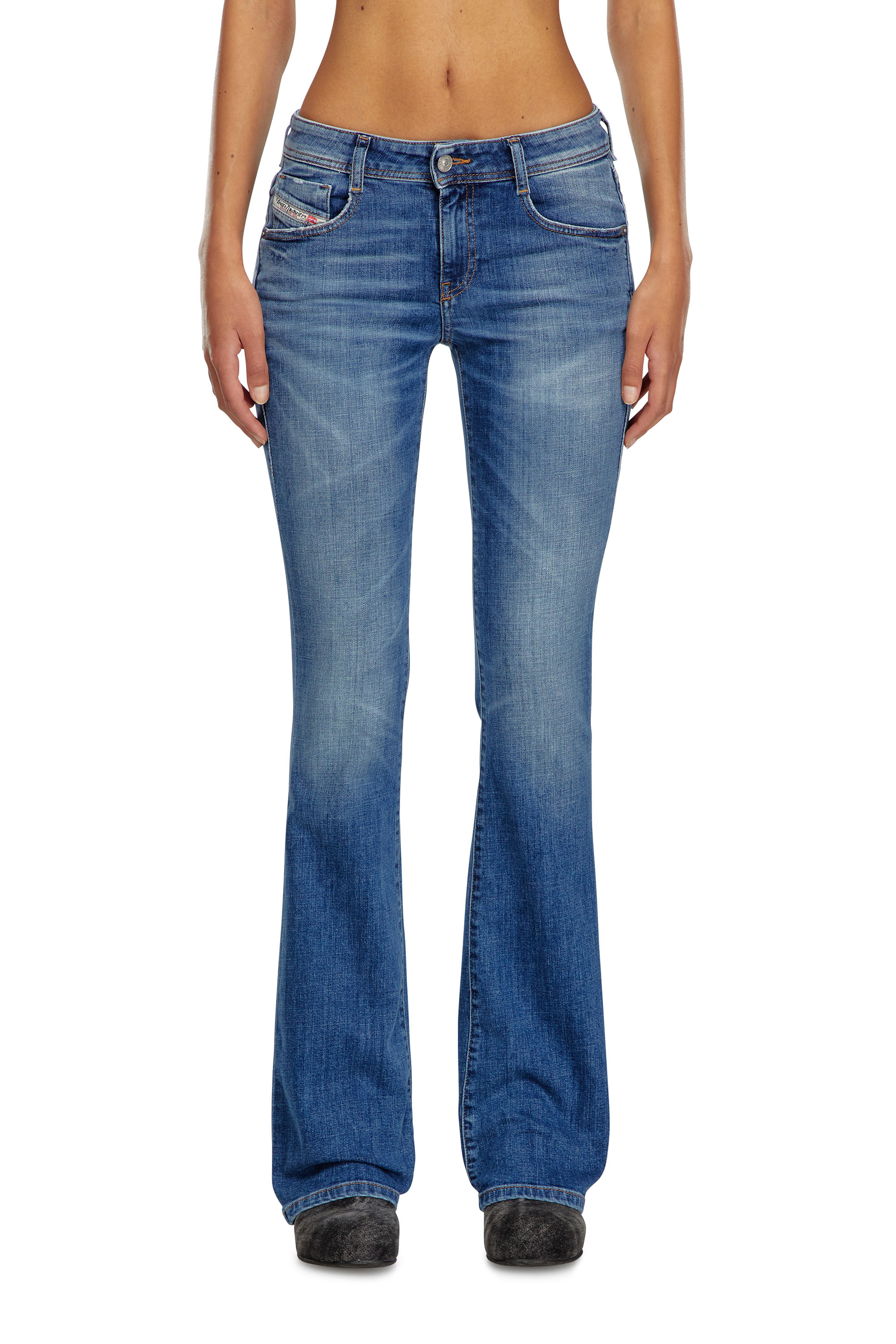 Diesel - Bootcut and Flare Jeans 1969 D-Ebbey 09J33, Mujer Bootcut y Flare Jeans - 1969 D-Ebbey in Azul marino - Image 2