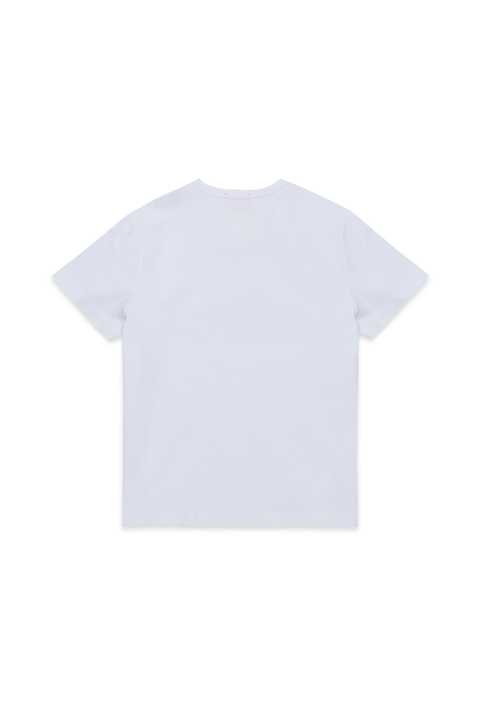 Diesel - TANGIEX, Camiseta con bordado Oval D a tono Mujer in Blanco - 2