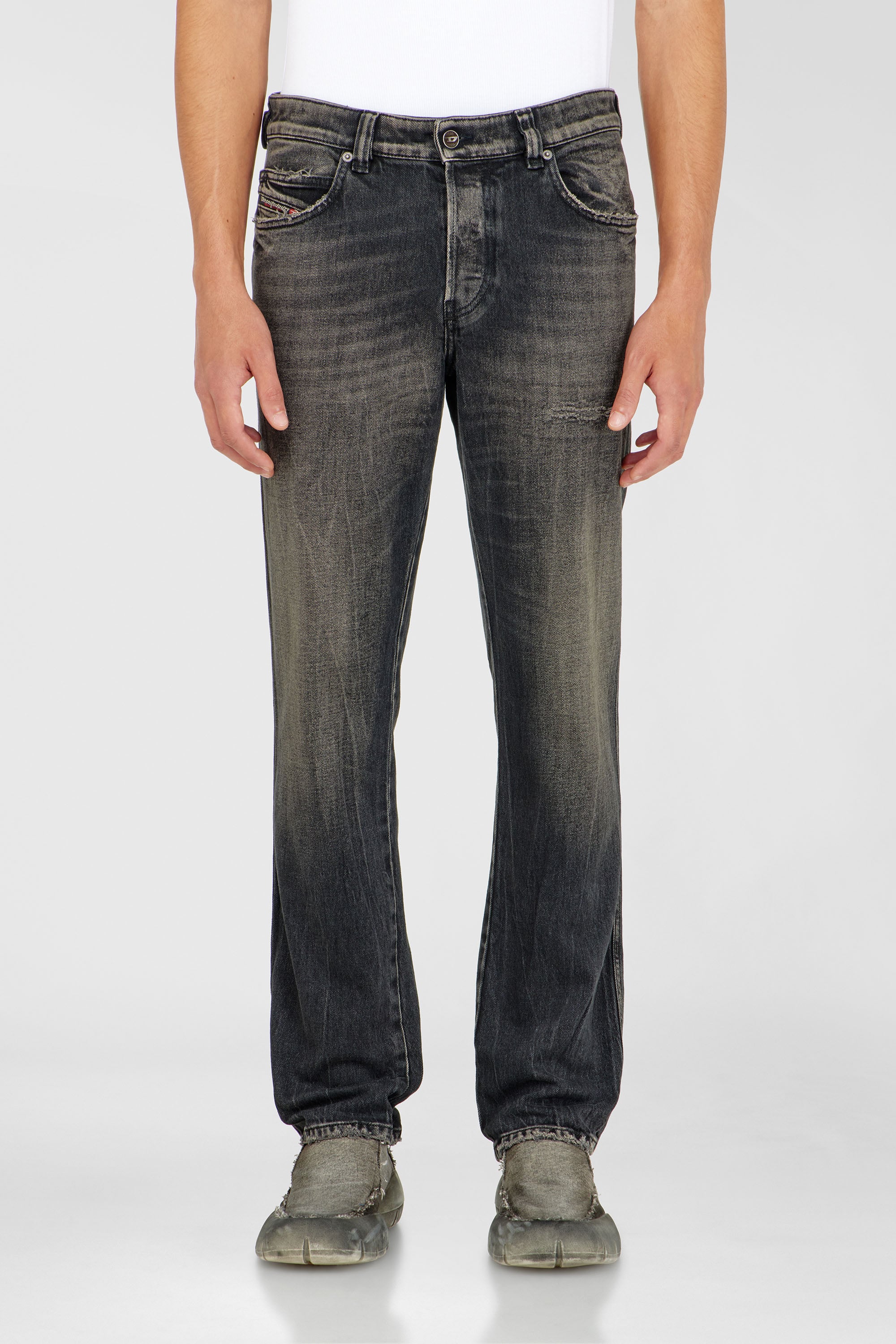 Diesel - Slim Jeans 1993 D-Vyl 09P46 Hombre, Negro/Gris oscuro - 1