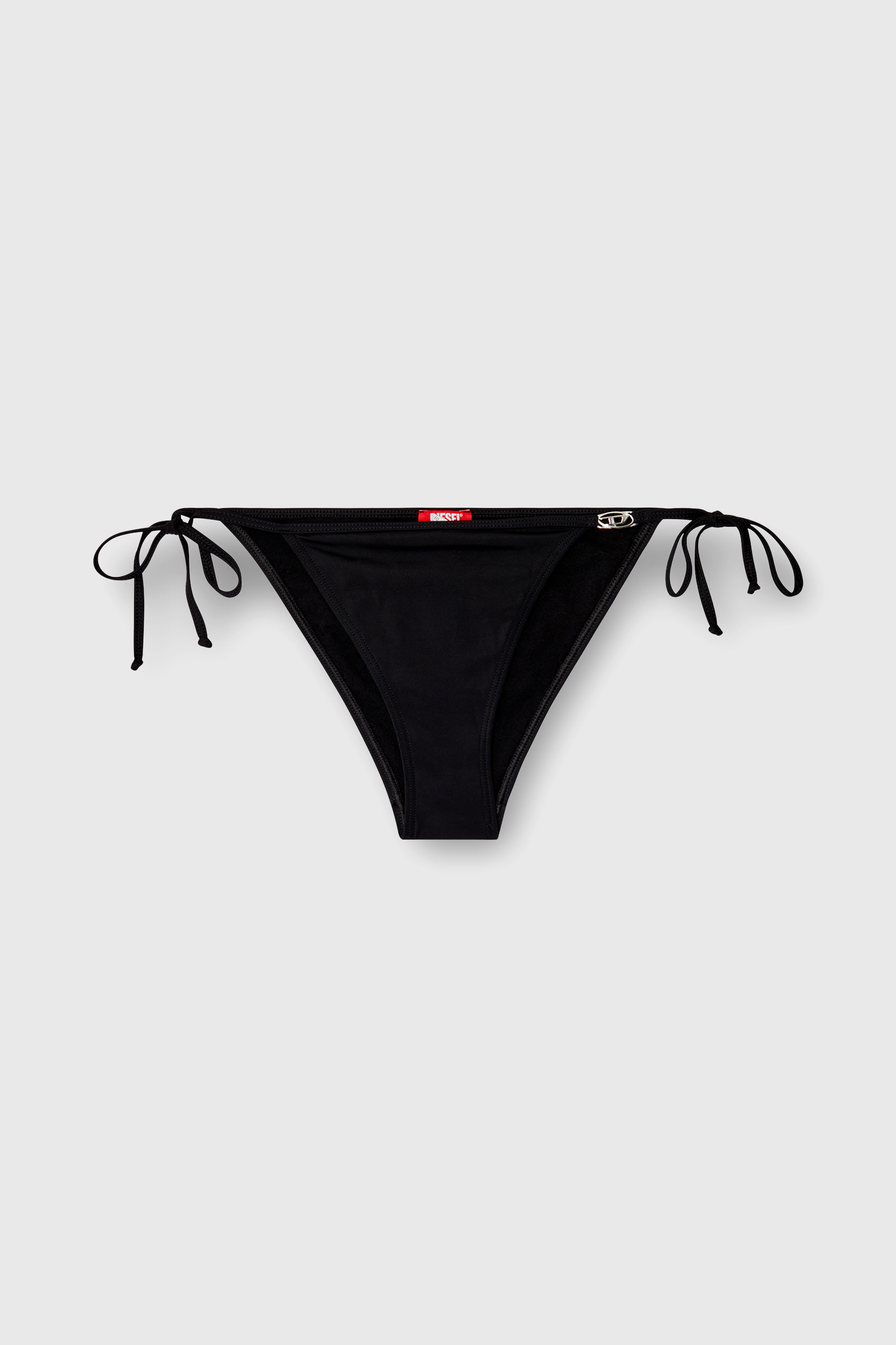Diesel - BRIGITTES-DNM, Braguitas de bikini con detalle Oval D Mujer in Negro - 4