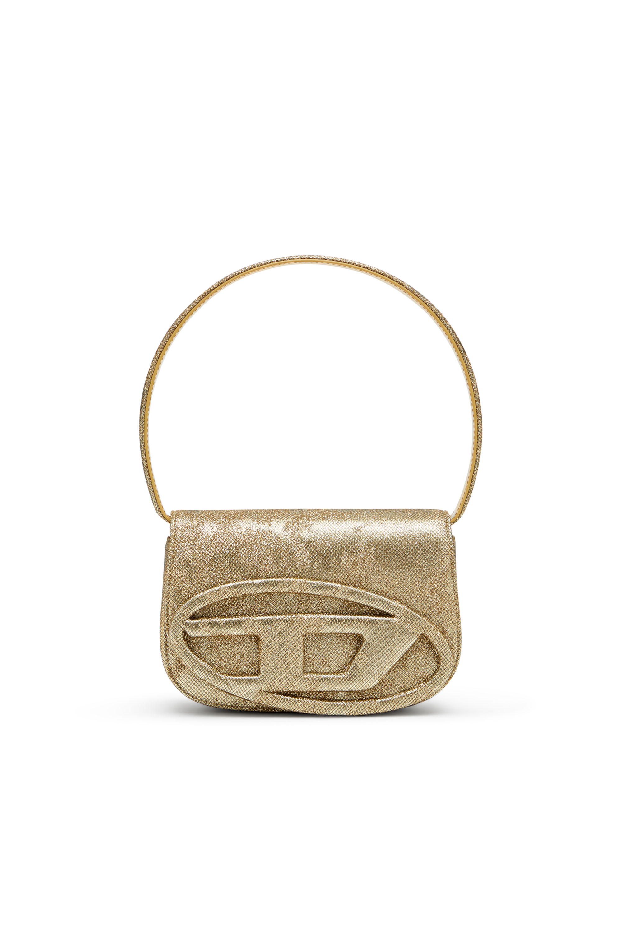 Diesel - 1DR, 1DR-Bolso 1DR icónico de lurex de camuflaje brillante Mujer in Dorado - 1