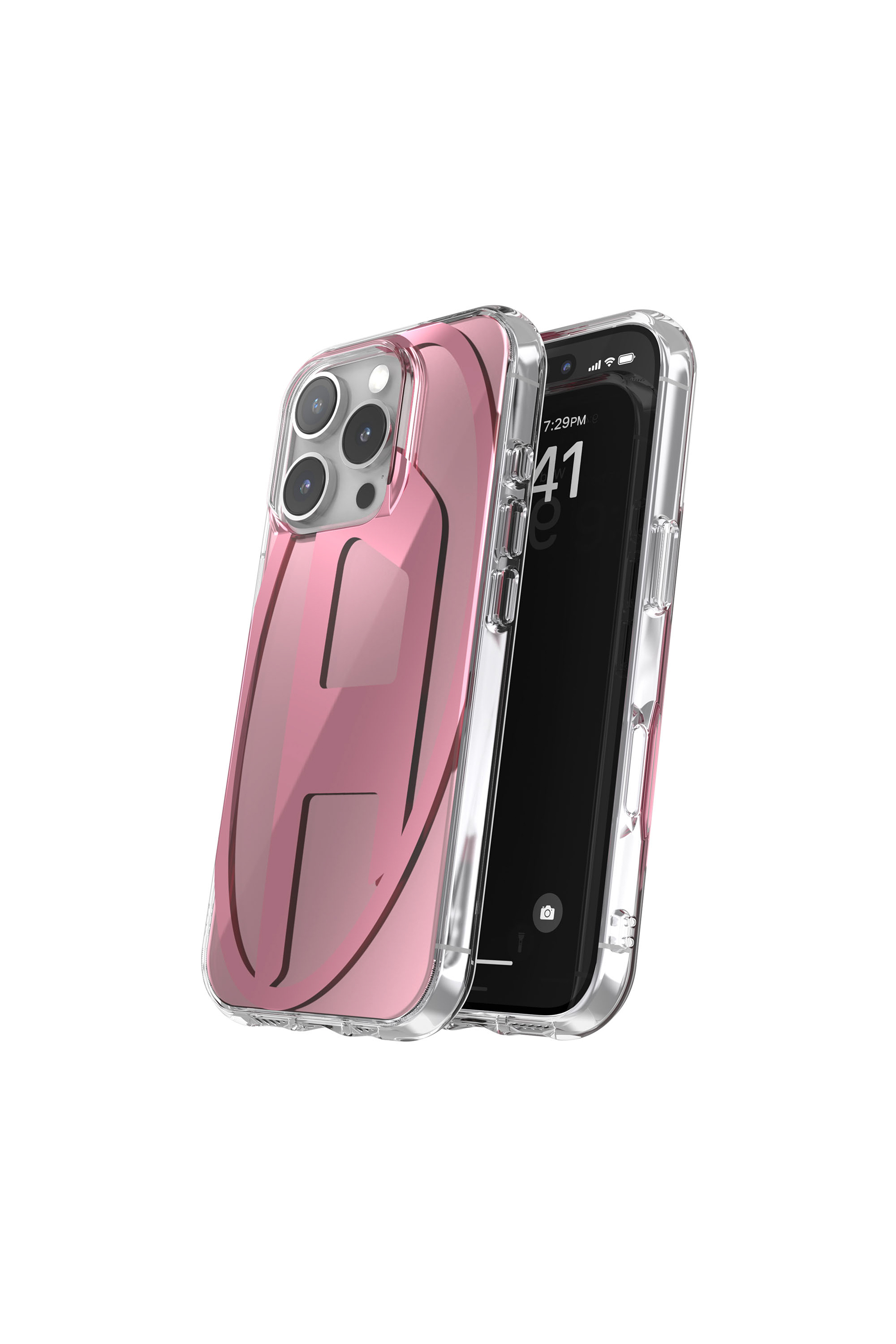 Diesel - 60164 AOP CASE, Funda iP 16 Pro Unisex in Rosa - 2