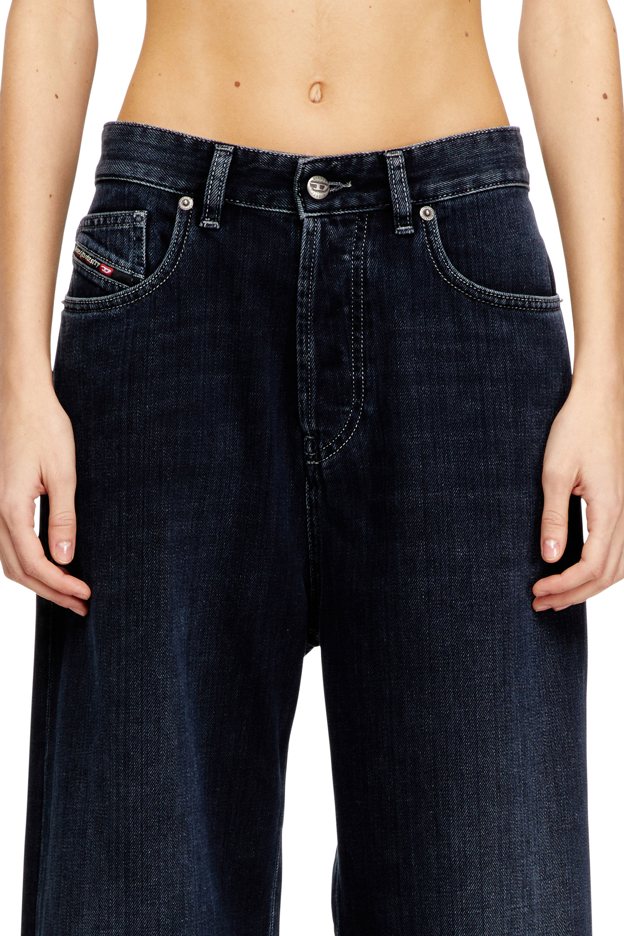 Diesel - Relaxed Jeans 1996 D-Sire 09Q19 Mujer, Azul Oscuro - 4