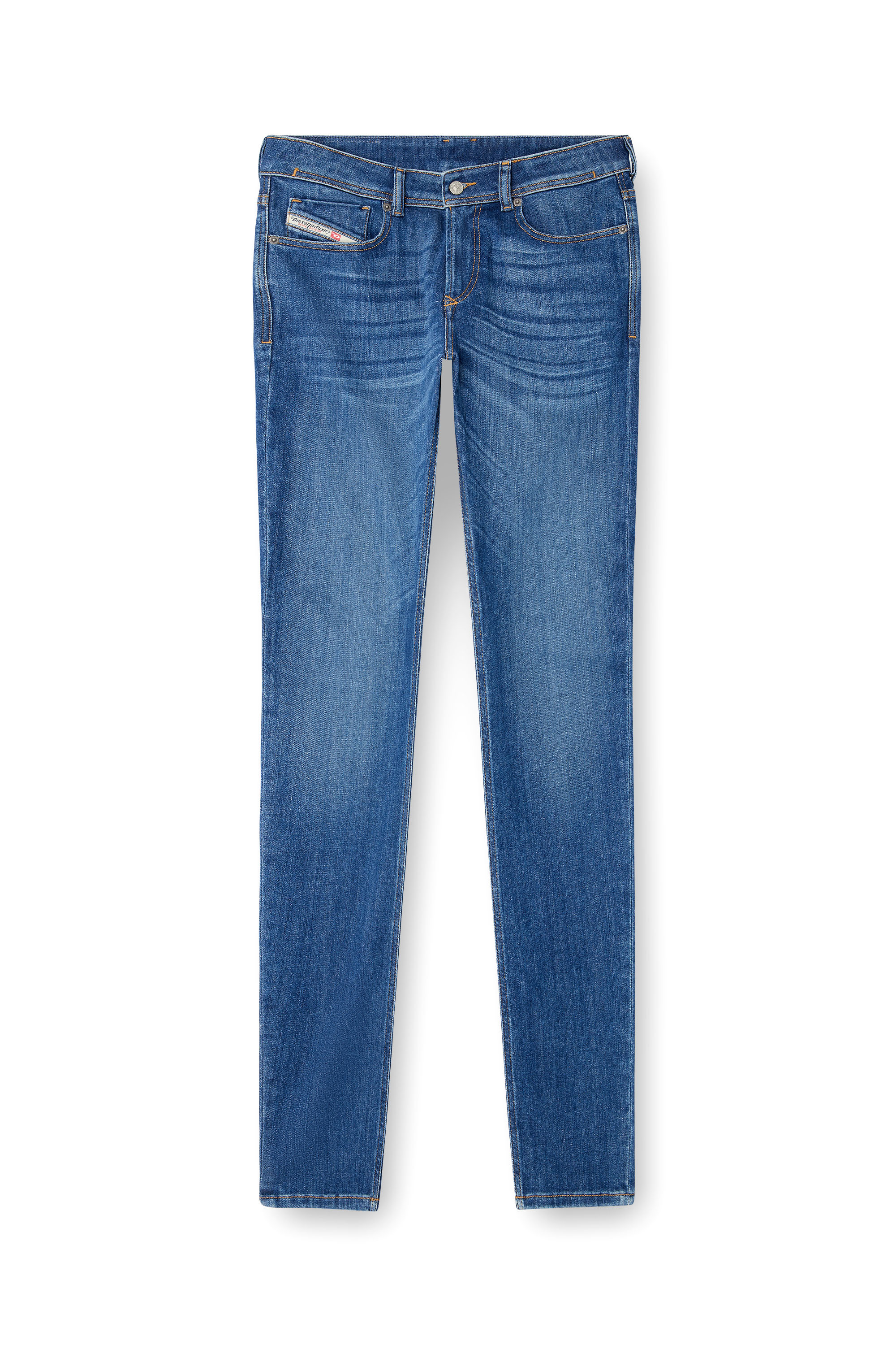 Skinny Jeans 1979 Sleenker 09M73, Azul medio Diesel - Skinny Jeans 1979 Sleenker 09M73 Hombre, Azul medio - 2
