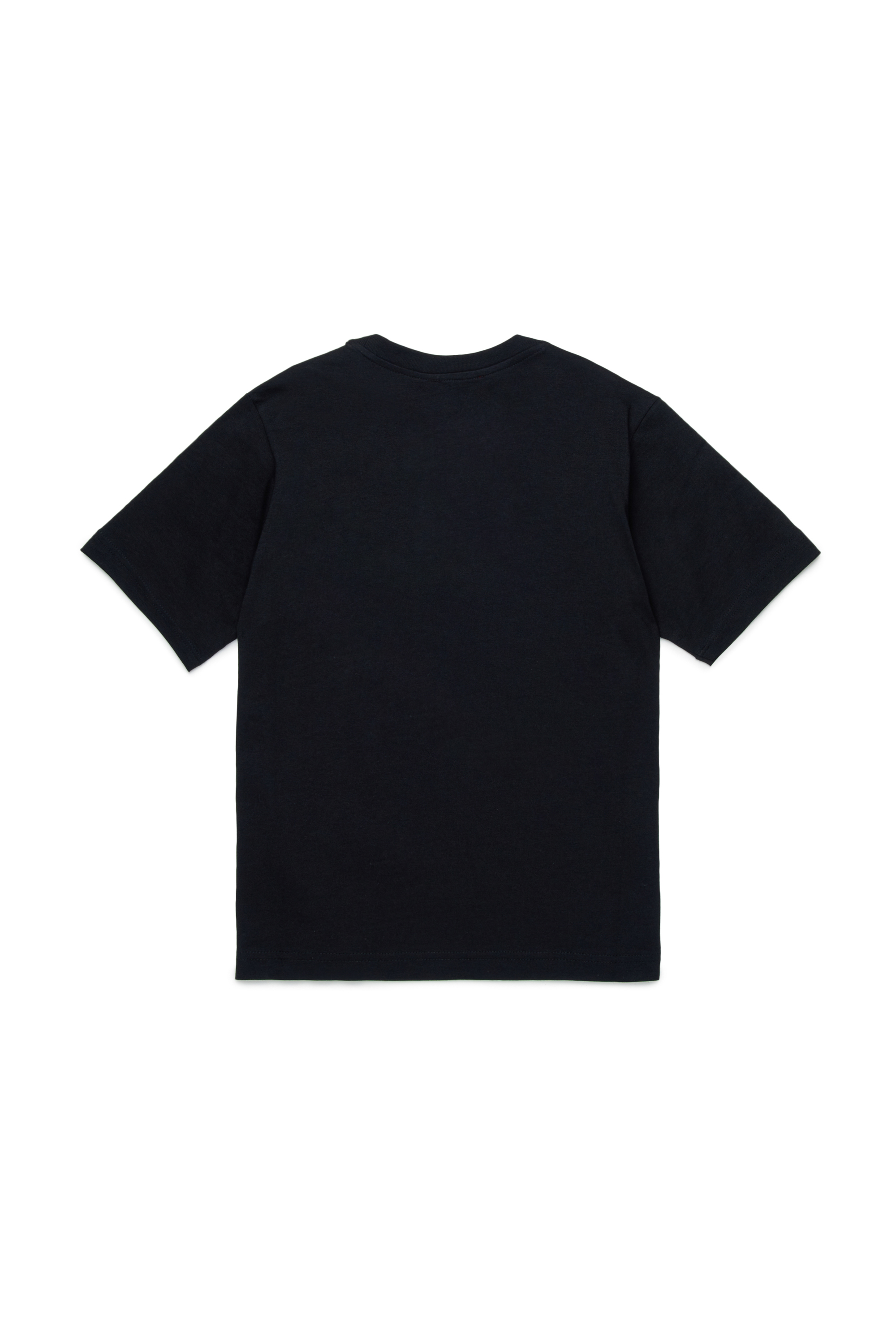 Diesel - MTFIND OVER, Camiseta con logotipo Biscotto Hombre in Negro - 2