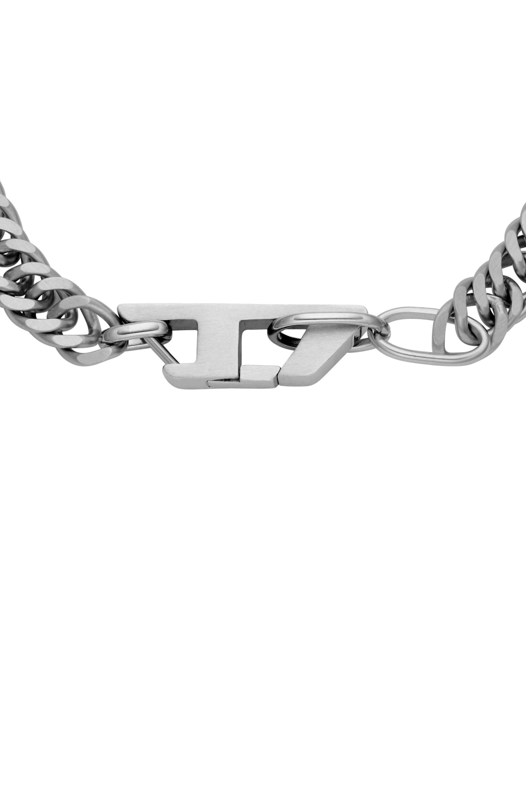 Diesel - DX1510, Pulsera de cadena de acero inoxidable Unisex in Plateado - 2