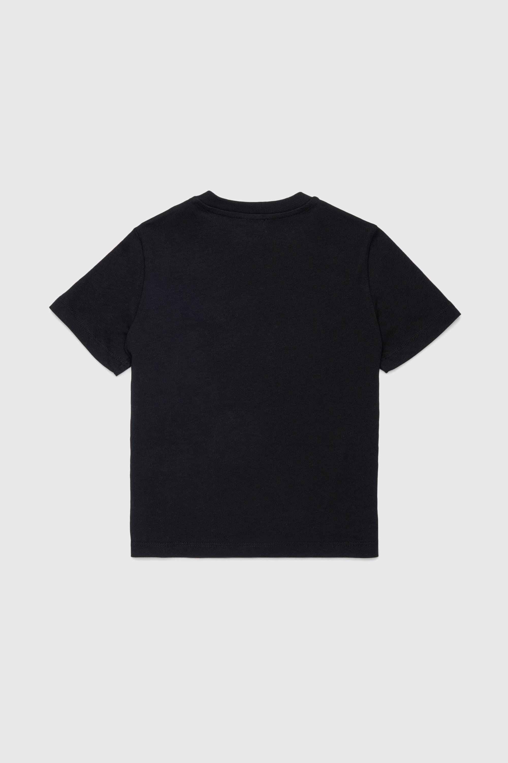 Diesel - TPALLY, Camiseta de algod&oacute;n con logo de lentejuelas Mujer in Negro - 2