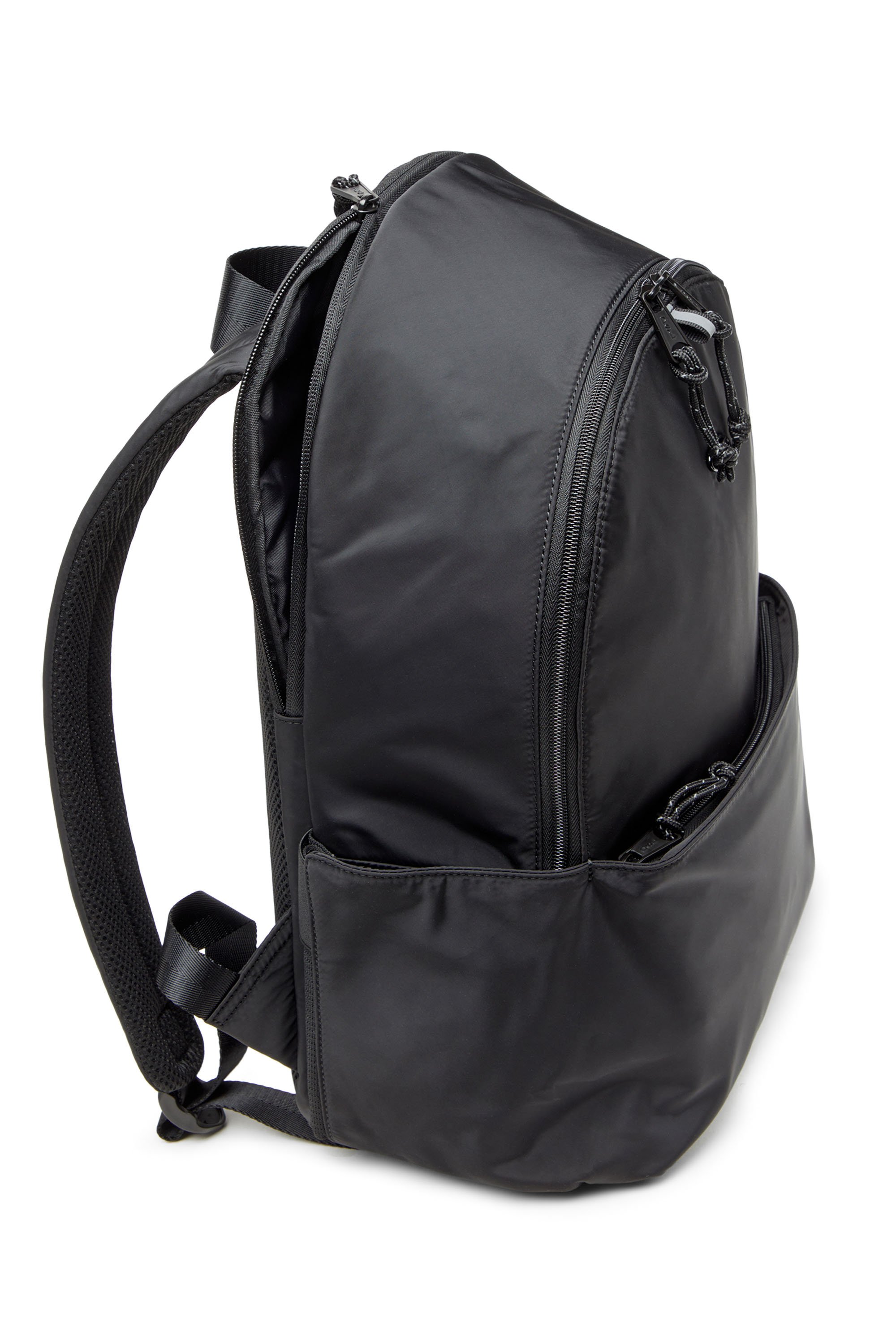 Diesel - D-PACK BACKPACK X, Mochila de tejido con un toque de satén Hombre in Negro - 5