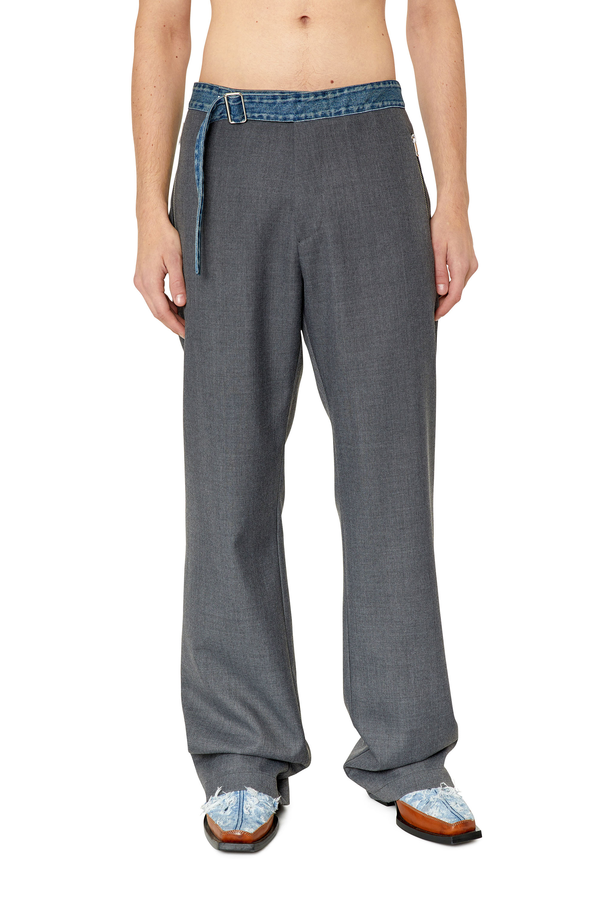 Diesel - P-GOLD-A, Gris oscuro - Image 1