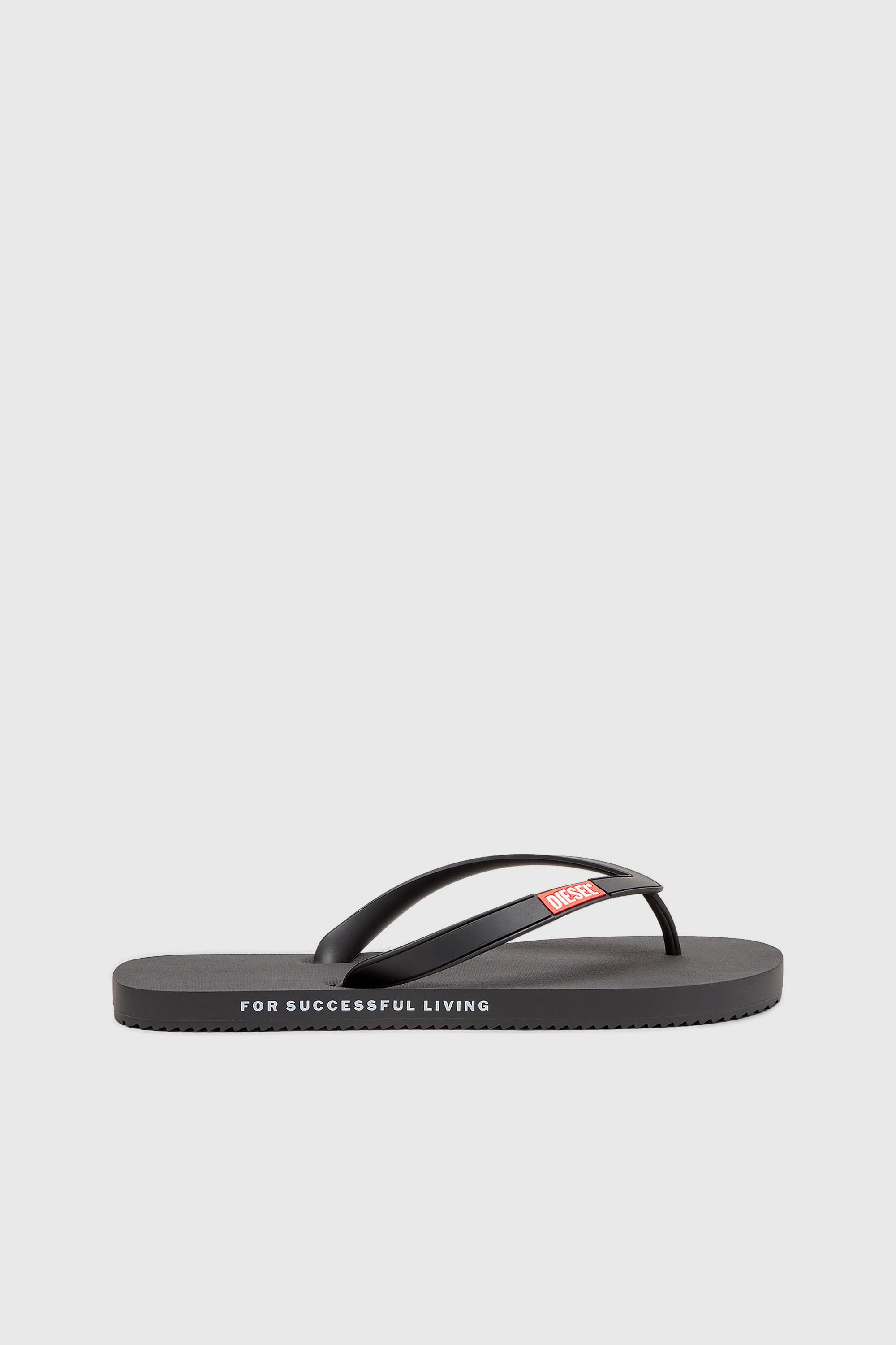Diesel - SA-RIO, Sa-Rio-Chancletas de goma Hombre in Negro - 1
