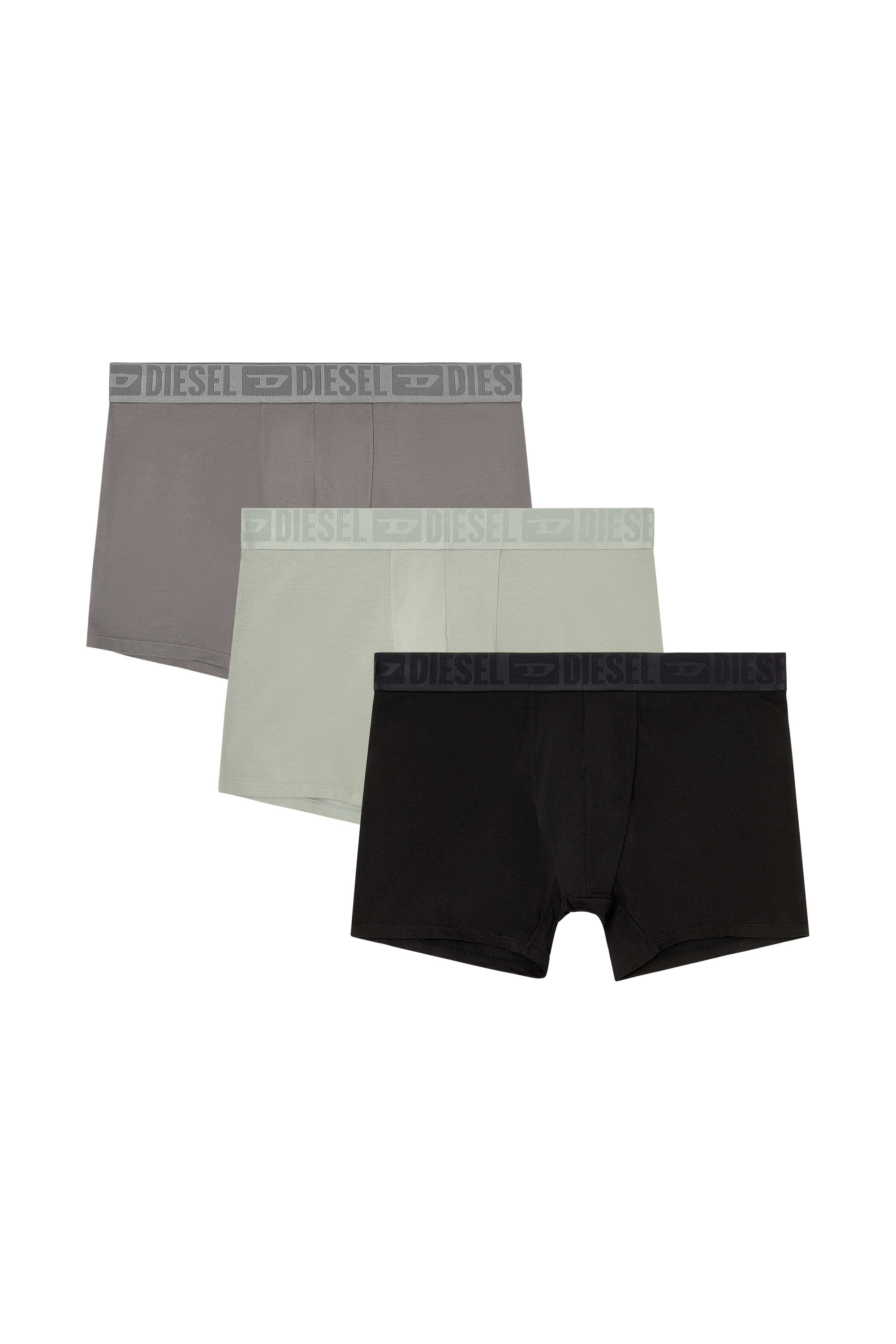Diesel - SEBASTIAN-D-CORE-3PACK, Paquete de tres b&oacute;xers largos de algod&oacute;n stretch Hombre in Multicolor - 1