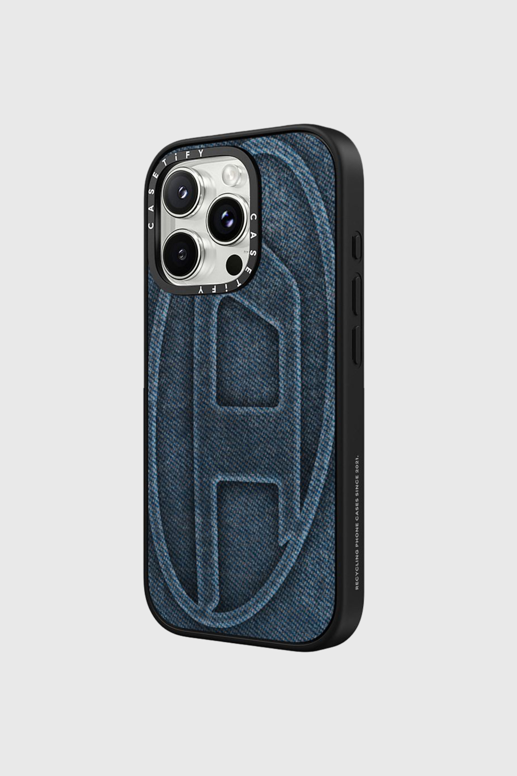 Diesel - 60582 MOULDED CASE, Funda Oval D impact por iPhone 16 Pro Max Unisex in Azul marino - 2