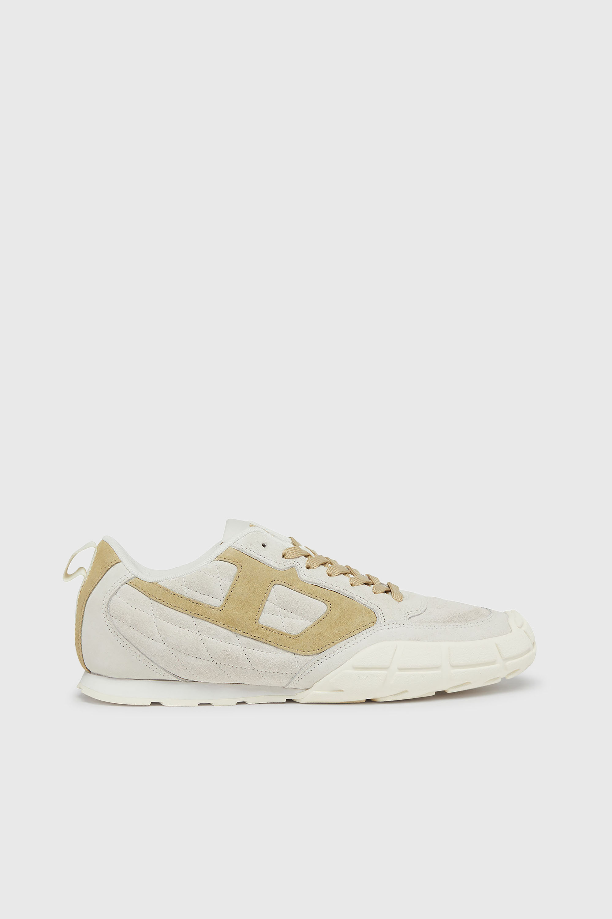Diesel - S-PAGODHA LOW W, S-Pagodha-Zapatillas de ante acolchadas Mujer in Blanco - 1