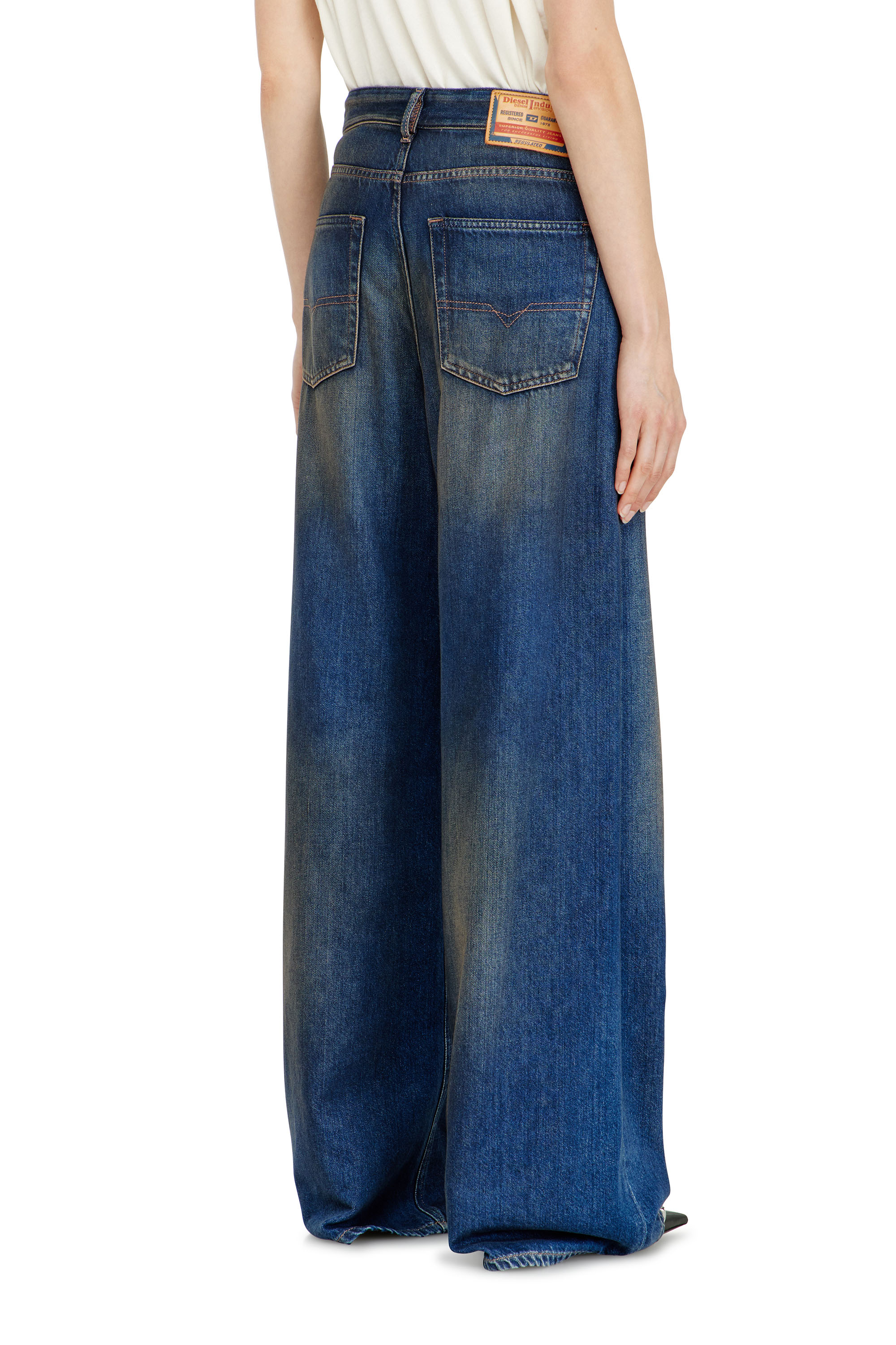 Diesel - Relaxed Jeans 1996 D-Sire 09P47 Mujer, Azul Oscuro - 5