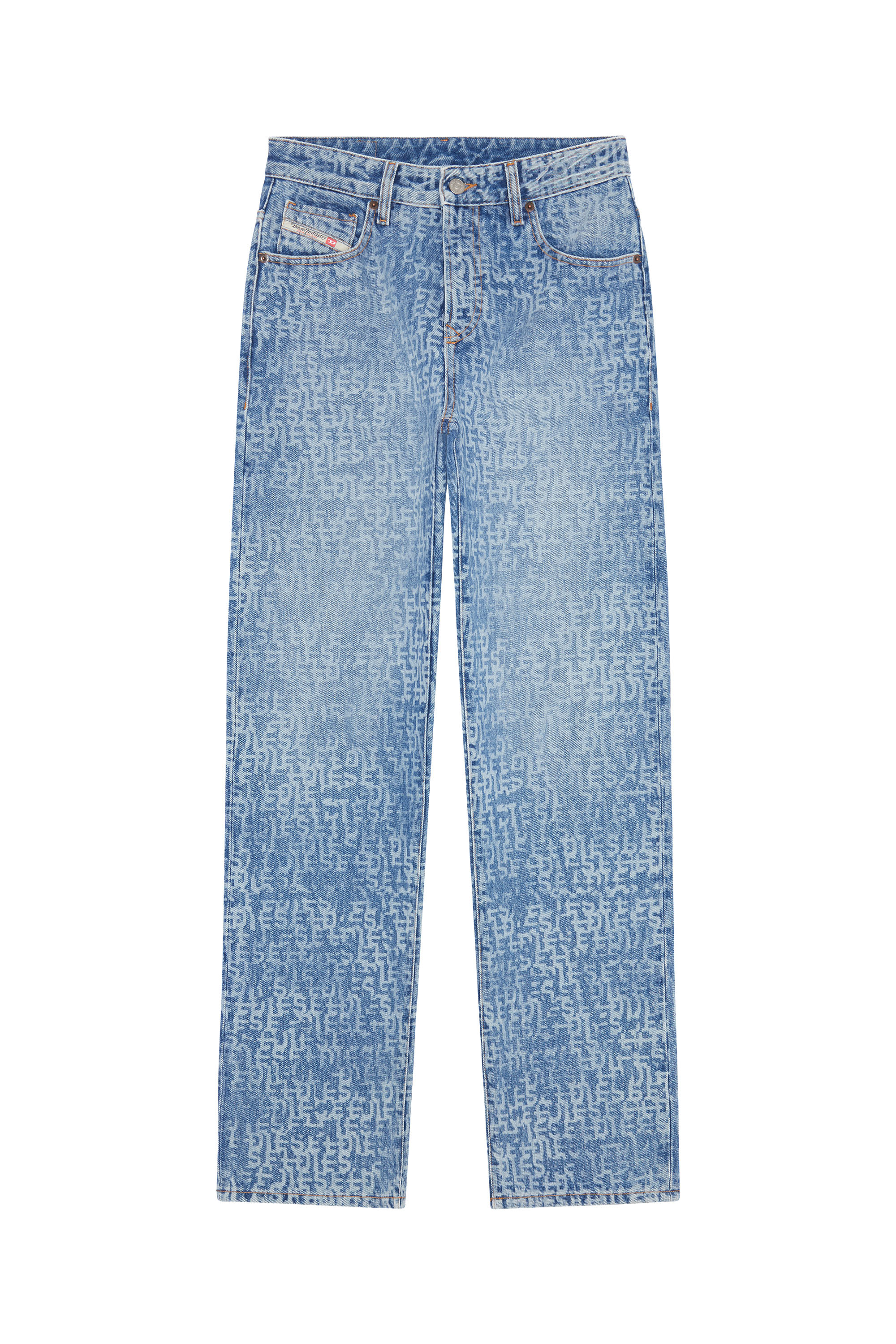 Diesel - 1999 007F5 Straight Jeans, Azul Claro - Image 6