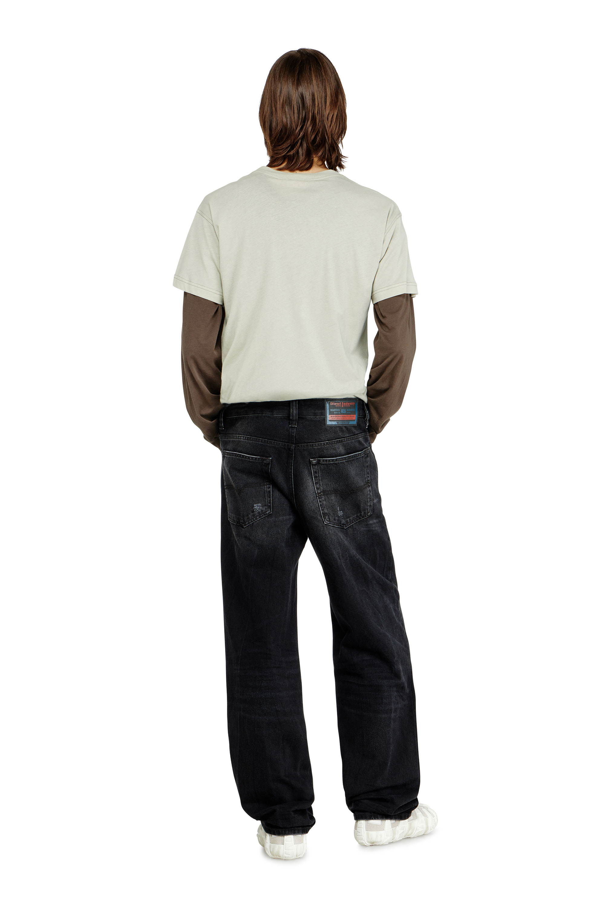 Diesel - Relaxed Jeans 2001 D-Macro 0BEBB Hombre, Negro - 3