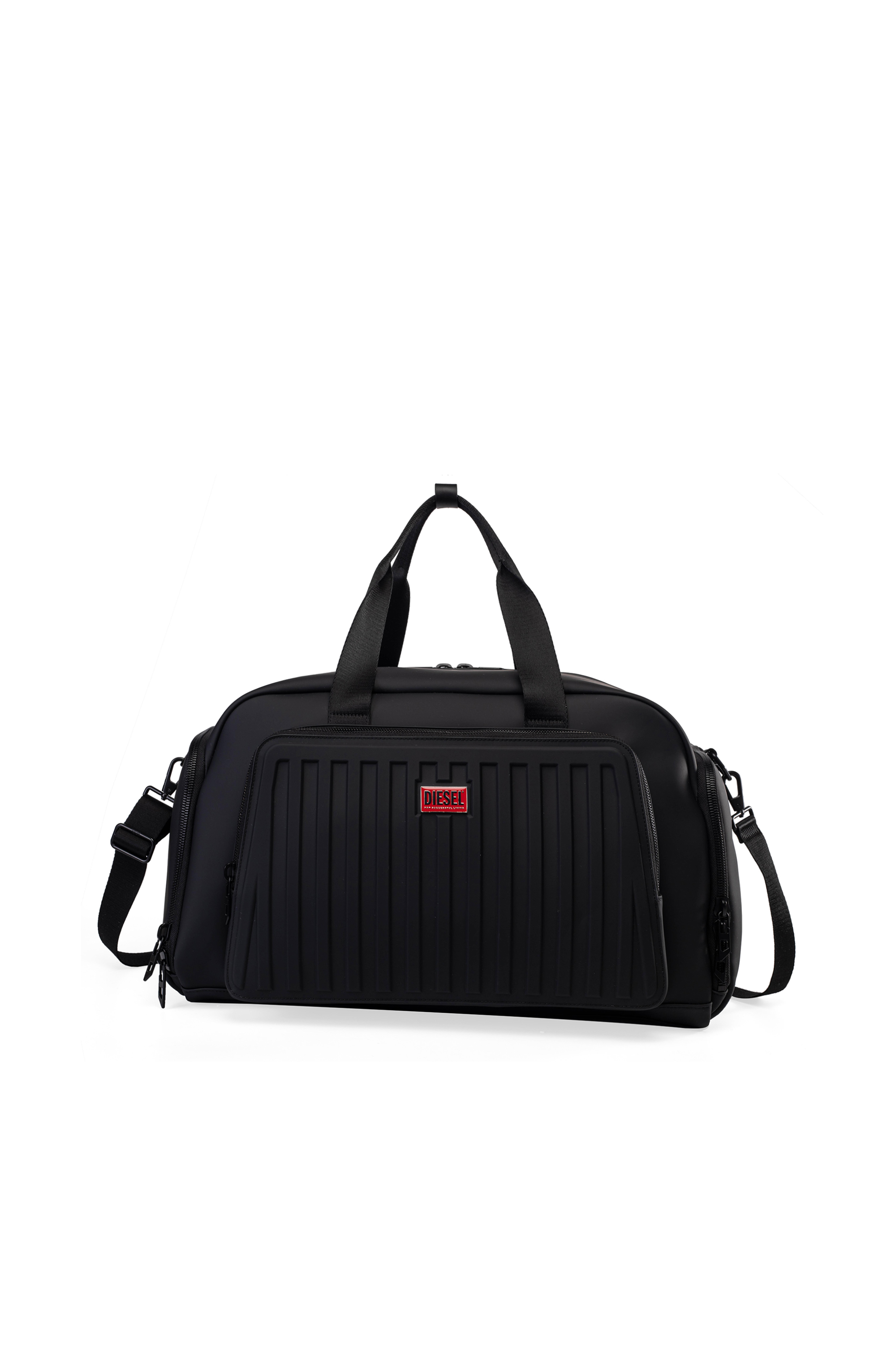 Diesel - DIESEL ALUMINUM DUFFLE- DSB004, Bolsa de viaje de negocios pr&aacute;ctica Unisex in Negro - 1