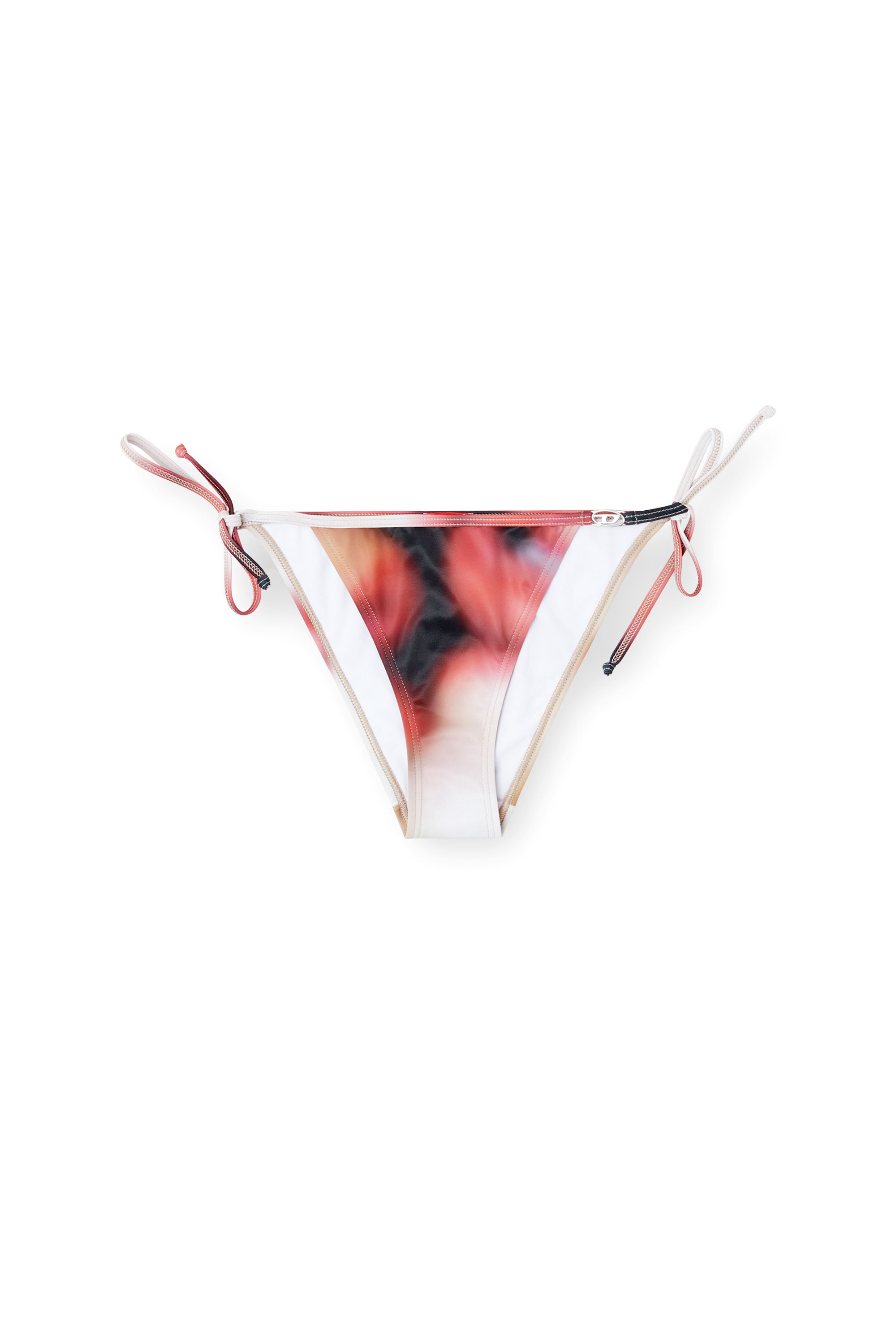 Diesel - PR-BRIGITTES, Braguitas de bikini con estampado de efecto nublado Mujer in Rosa - 4