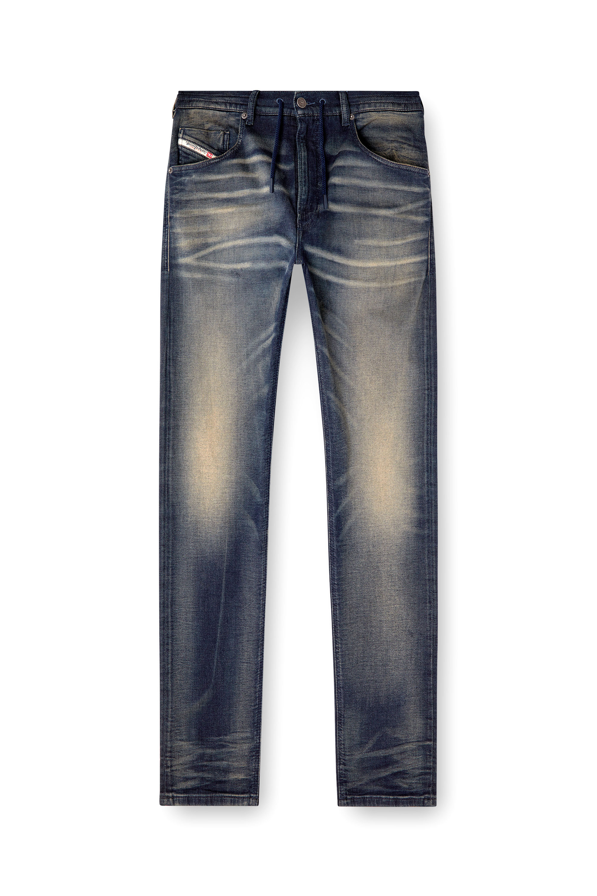 Diesel - Regular 2030 D-Krooley Joggjeans® 068PM Hombre, Azul Oscuro - 5