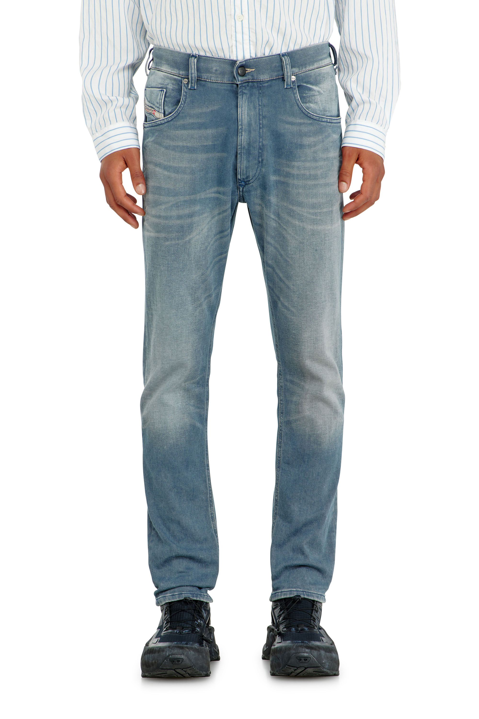 Diesel - Regular 2032 D-Krooley-BW Joggjeans&reg; 09P91 Hombre, Azul Claro - 1