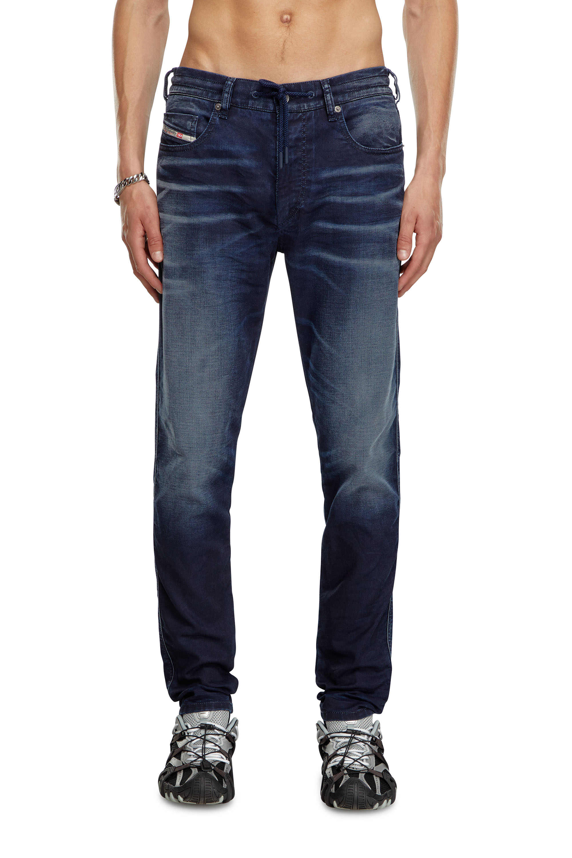 Diesel - Slim 2060 D-Strukt Joggjeans® 068LY Hombre, Azul Oscuro - 1