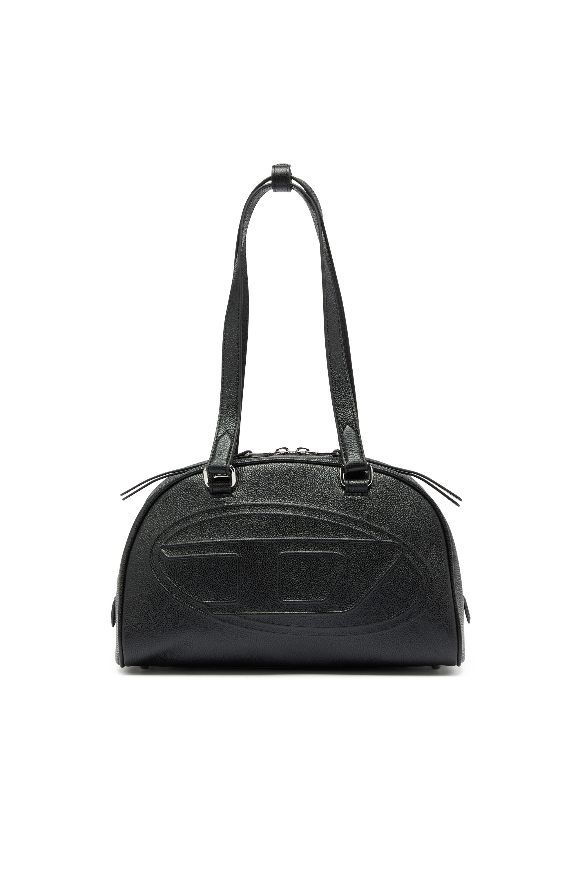 Diesel - 1DR DOME SHOULDER, 1DR Dome - Bolso Boston de piel con logo en relieve Unisex in ToBeDefined - 1