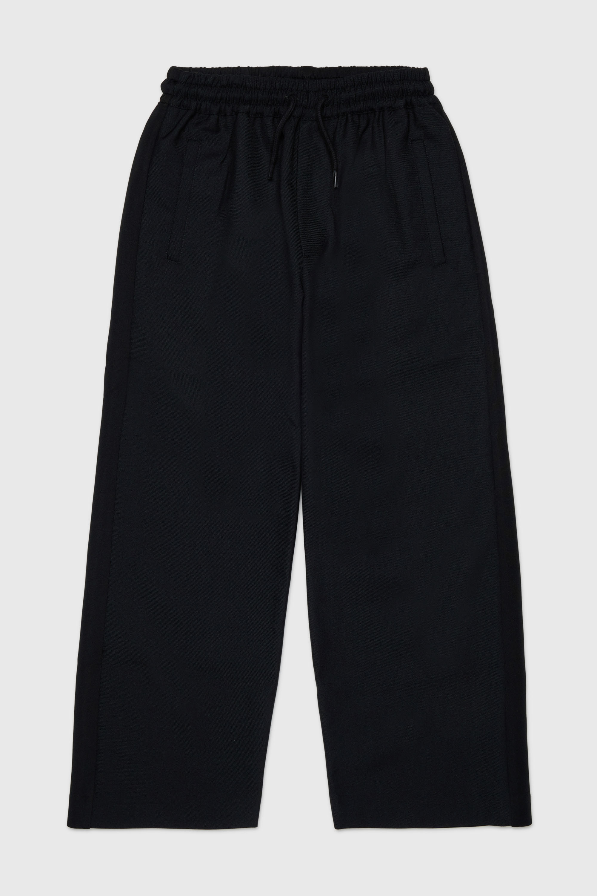 Diesel - PREBON, Man's Sweatpants in wool-blend fabric in Black - 1