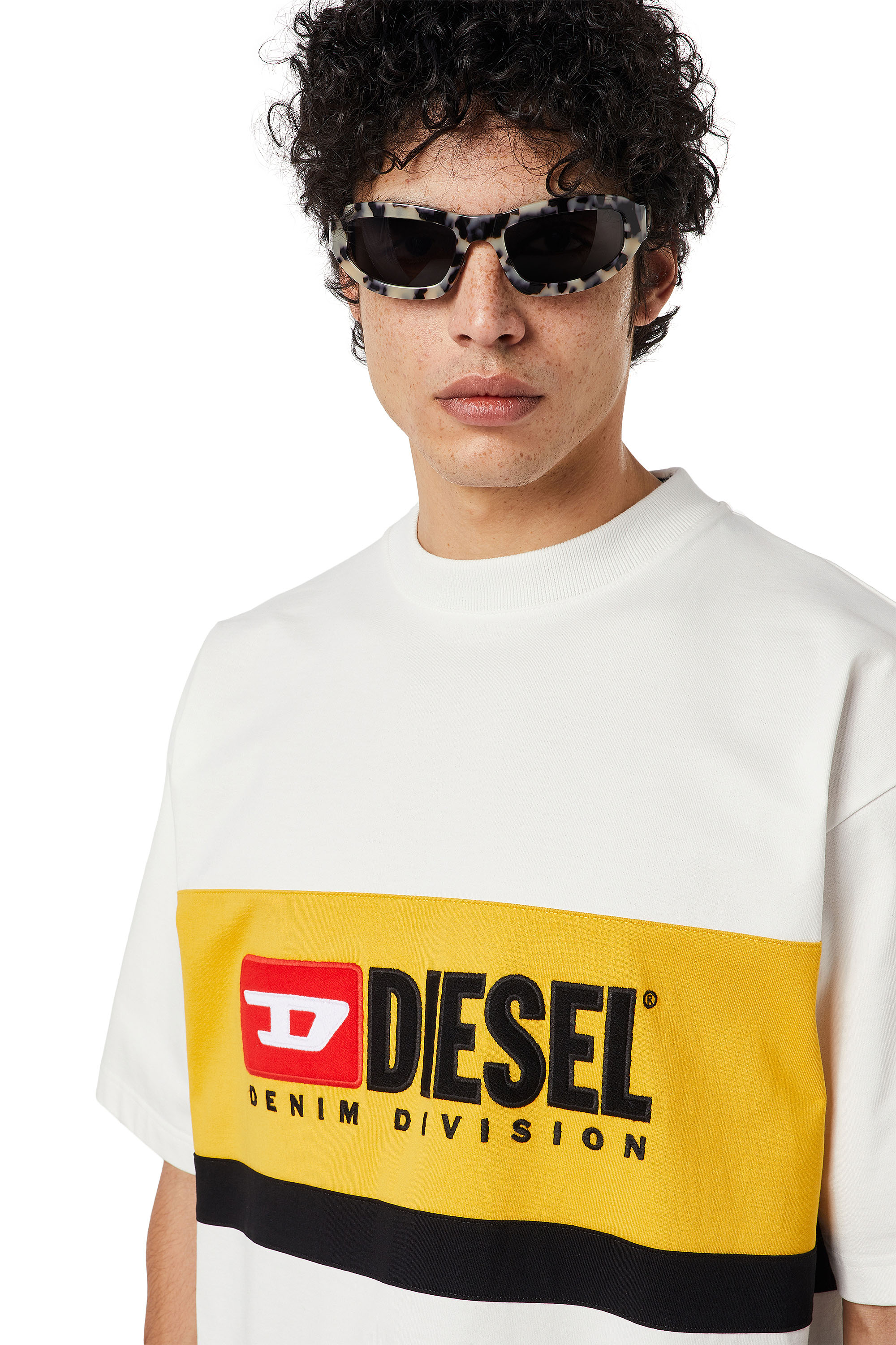 Diesel - T-STREAP-DIVISION, Blanco - Image 5