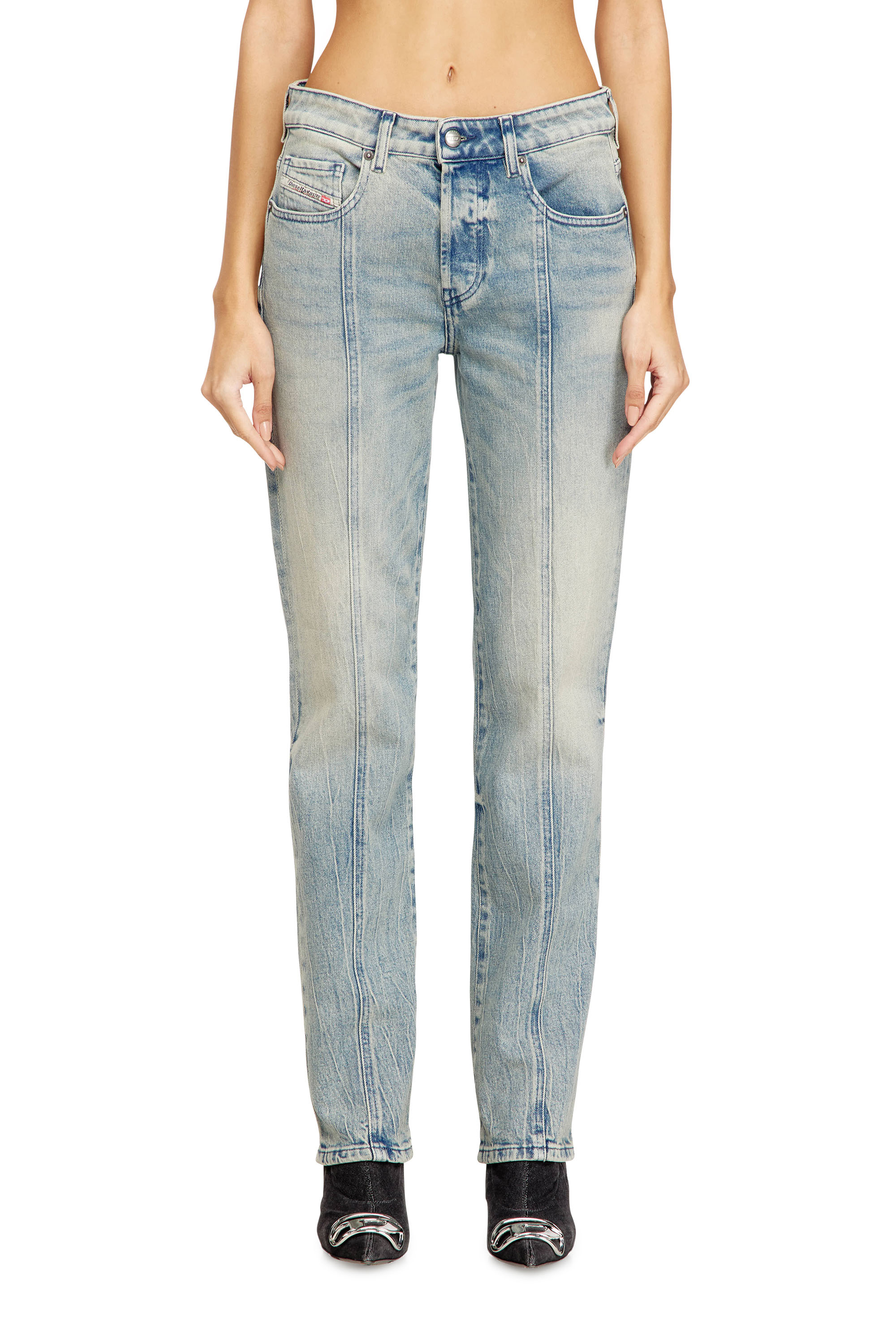 Diesel - Regular Jeans 1989 D-Mine 09N55 Mujer, Azul Claro - 1