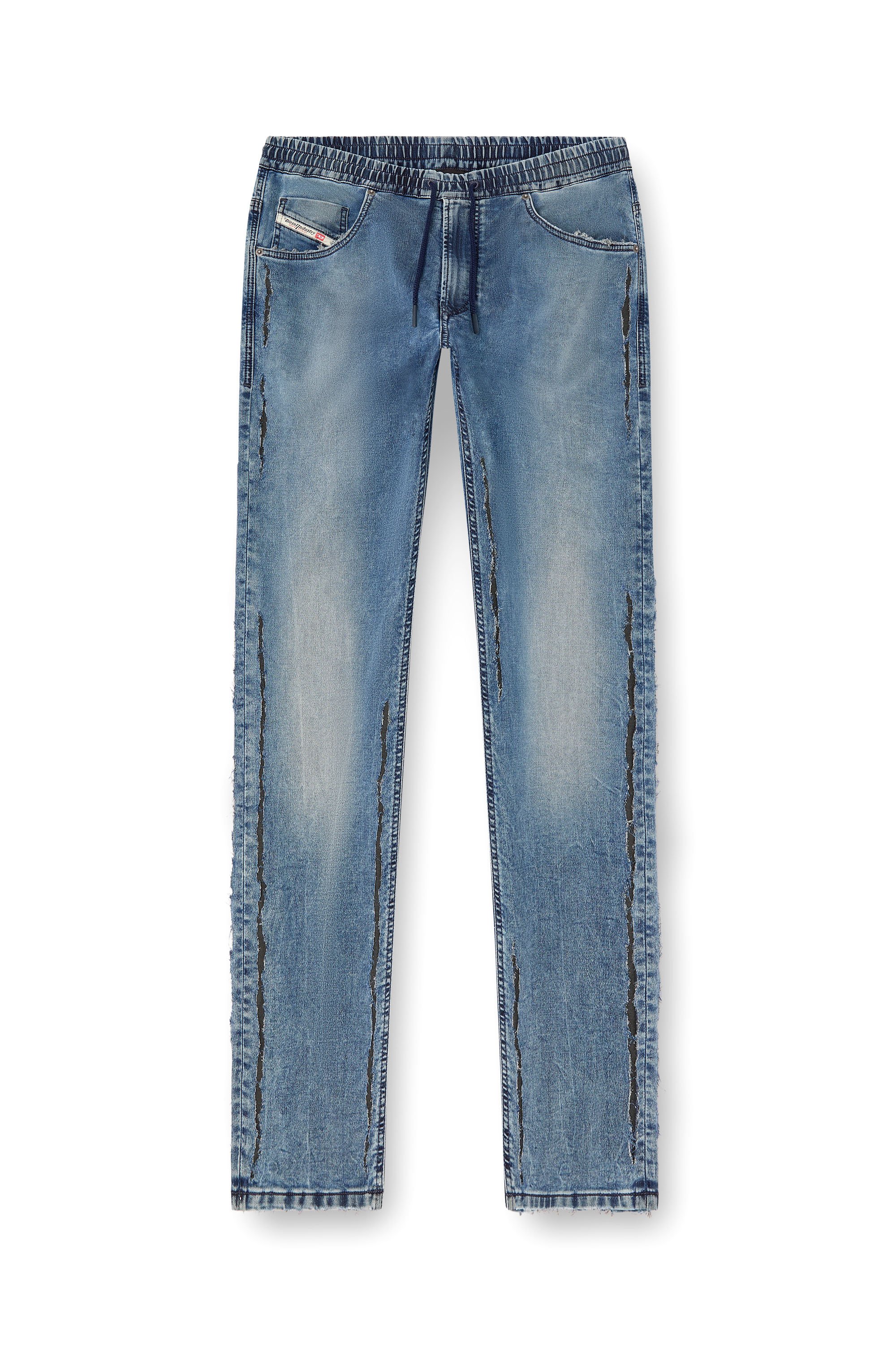 Diesel - Regular 2030 D-Krooley Joggjeans® 09K64 Hombre, Azul medio - 3