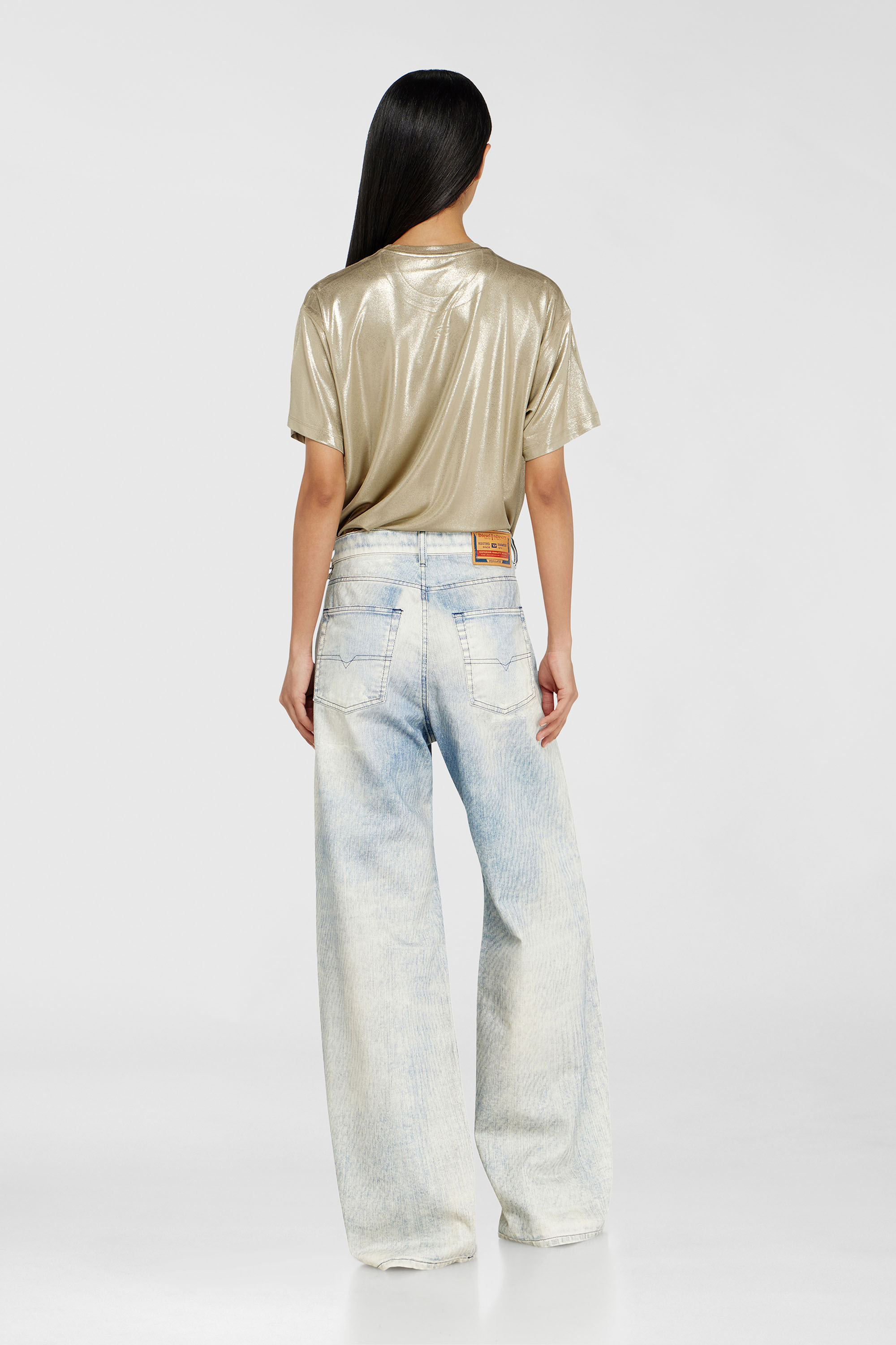 Diesel - Relaxed Jeans 1996 D-Sire 09R69 Mujer, Azul Claro - 3