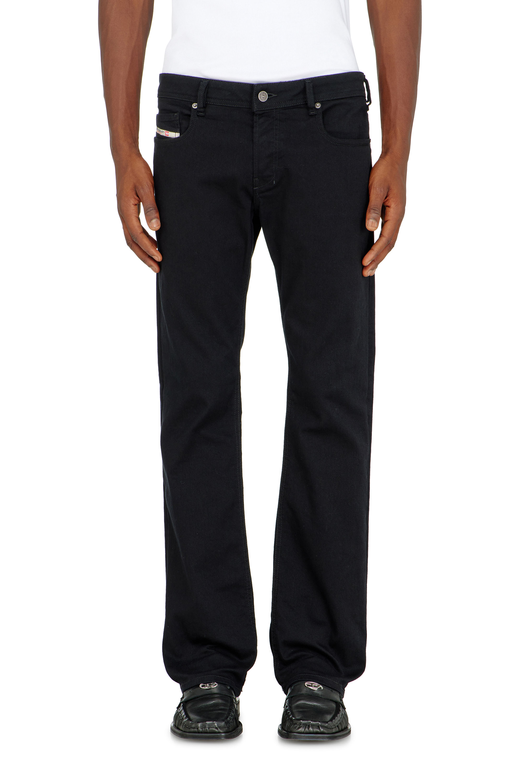 Diesel - Bootcut Jeans 2007 Zatiny 0688H Hombre, Negro/Gris oscuro - 4