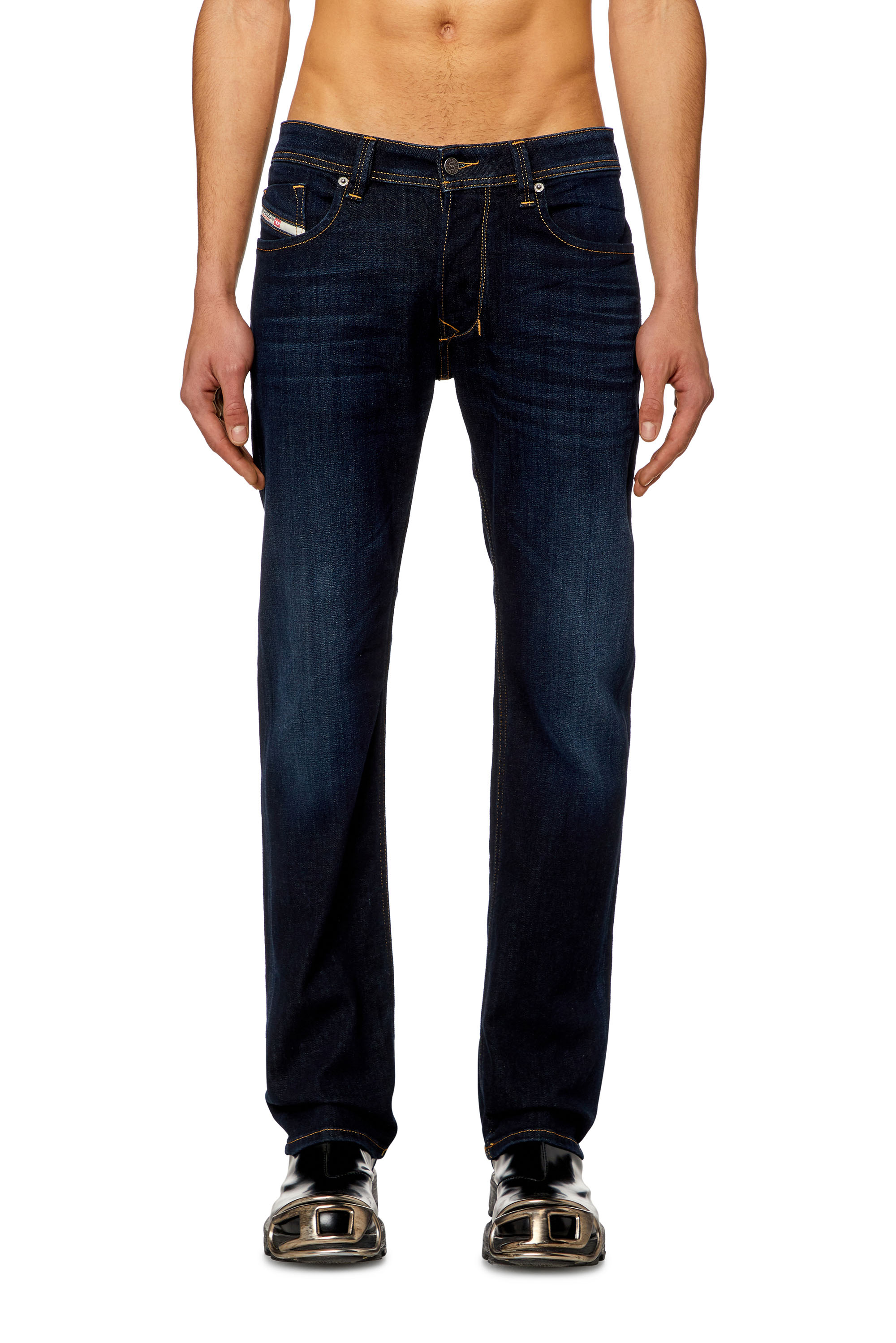 Diesel - Straight Jeans 1985 Larkee 009ZS, Azul Oscuro - Image 1