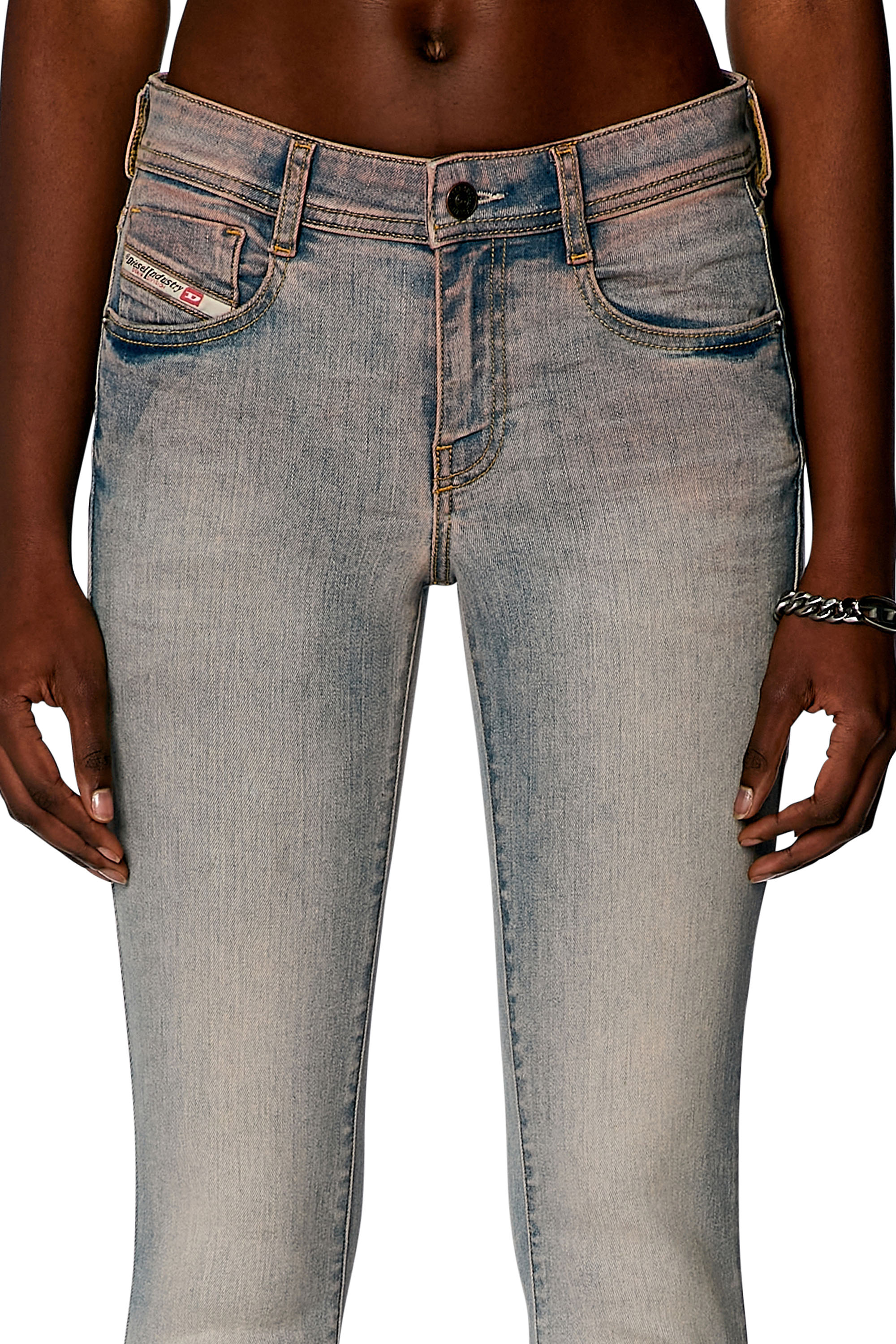 Diesel - Bootcut and Flare Jeans 1969 D-Ebbey 0PFAT, Azul Claro - Image 4