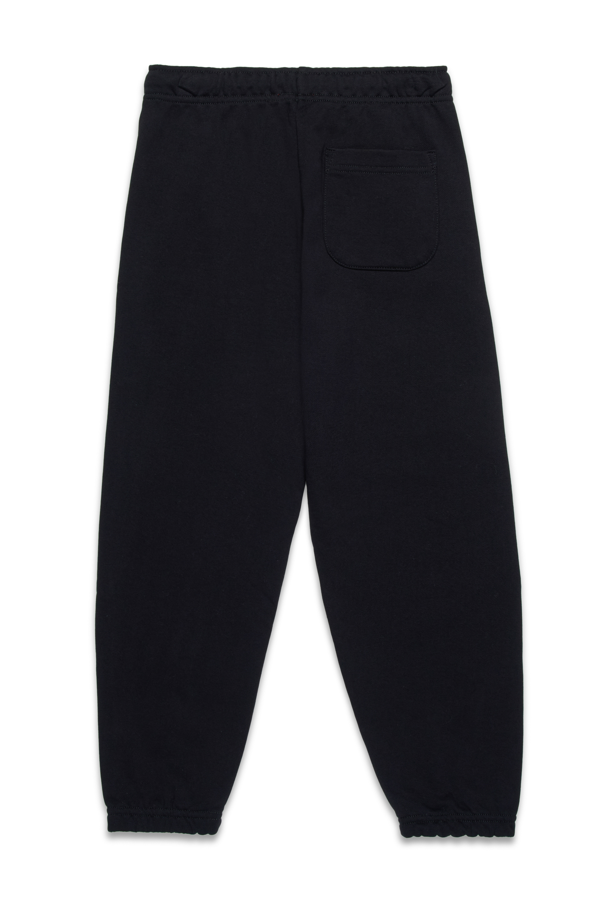 Diesel - PMACIS, Pantalones deportivos con logotipo Oval D de aspecto met&aacute;lico Hombre in Negro - 2