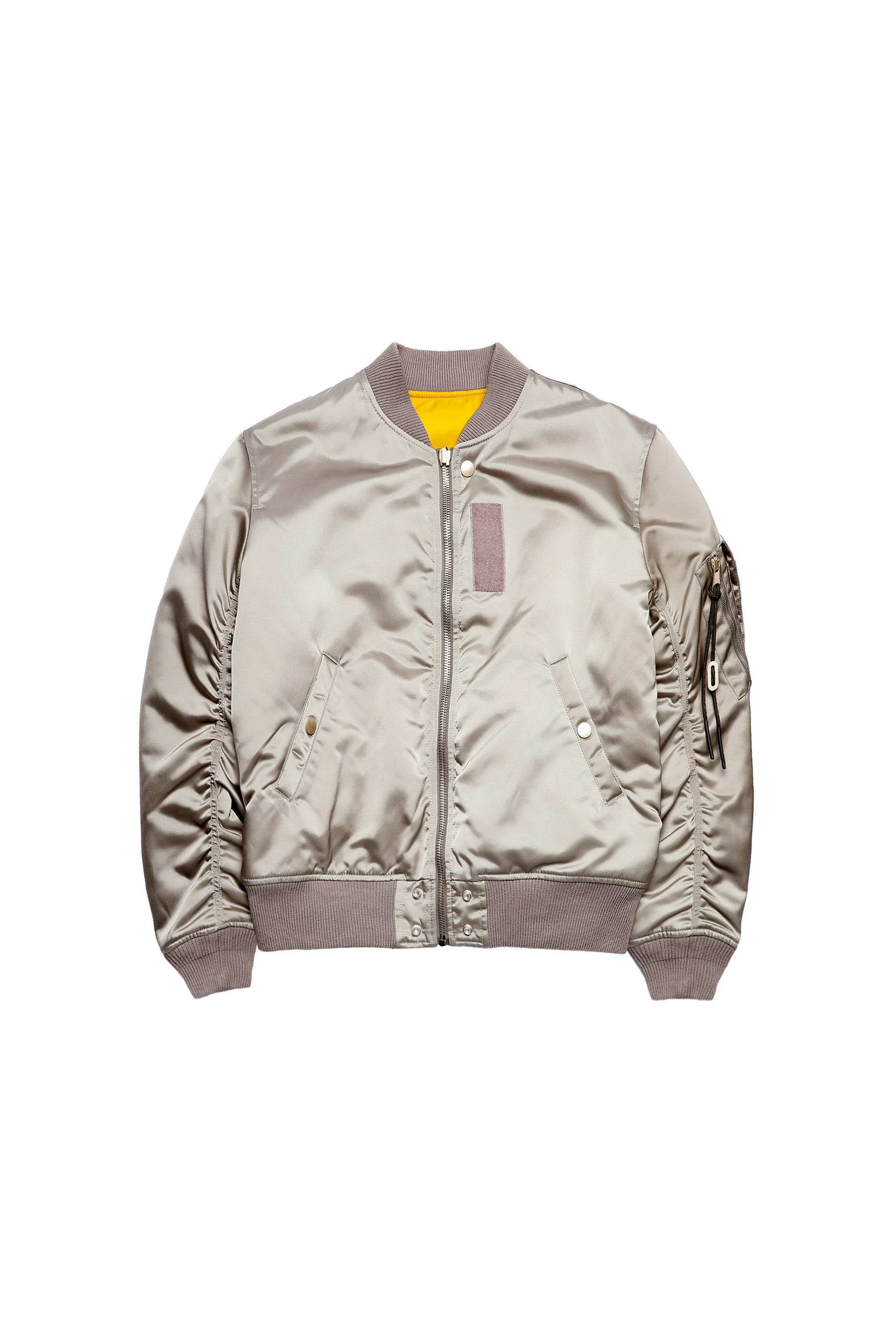 J-MA-ONE-REV, Gris/Amarillo - Chaquetas