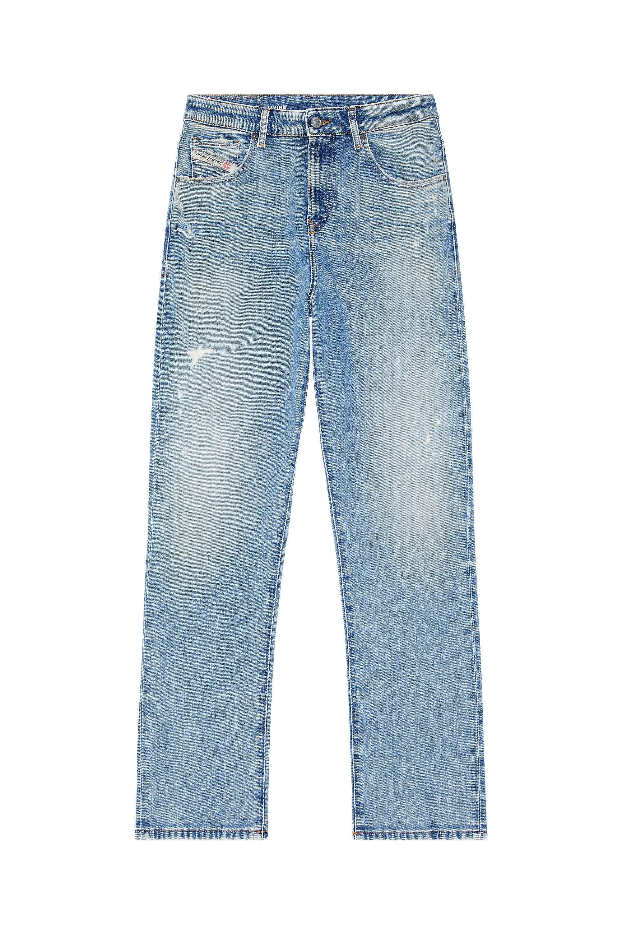 Diesel - Straight Jeans 1999 D-Reggy 007R4, Azul Claro - Image 3