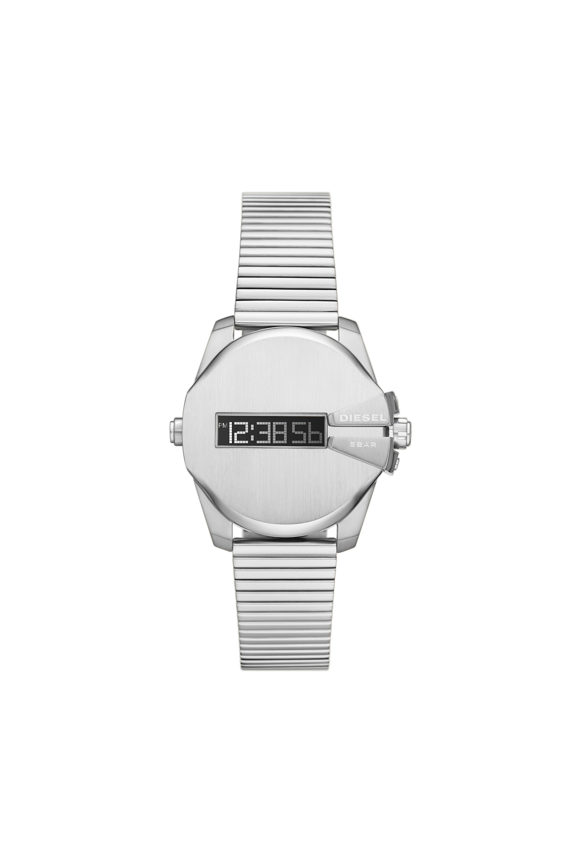 Diesel - DZ1962, Reloj digital Baby Chief con pulsera en acero inoxidable Unisex in Plateado - 1