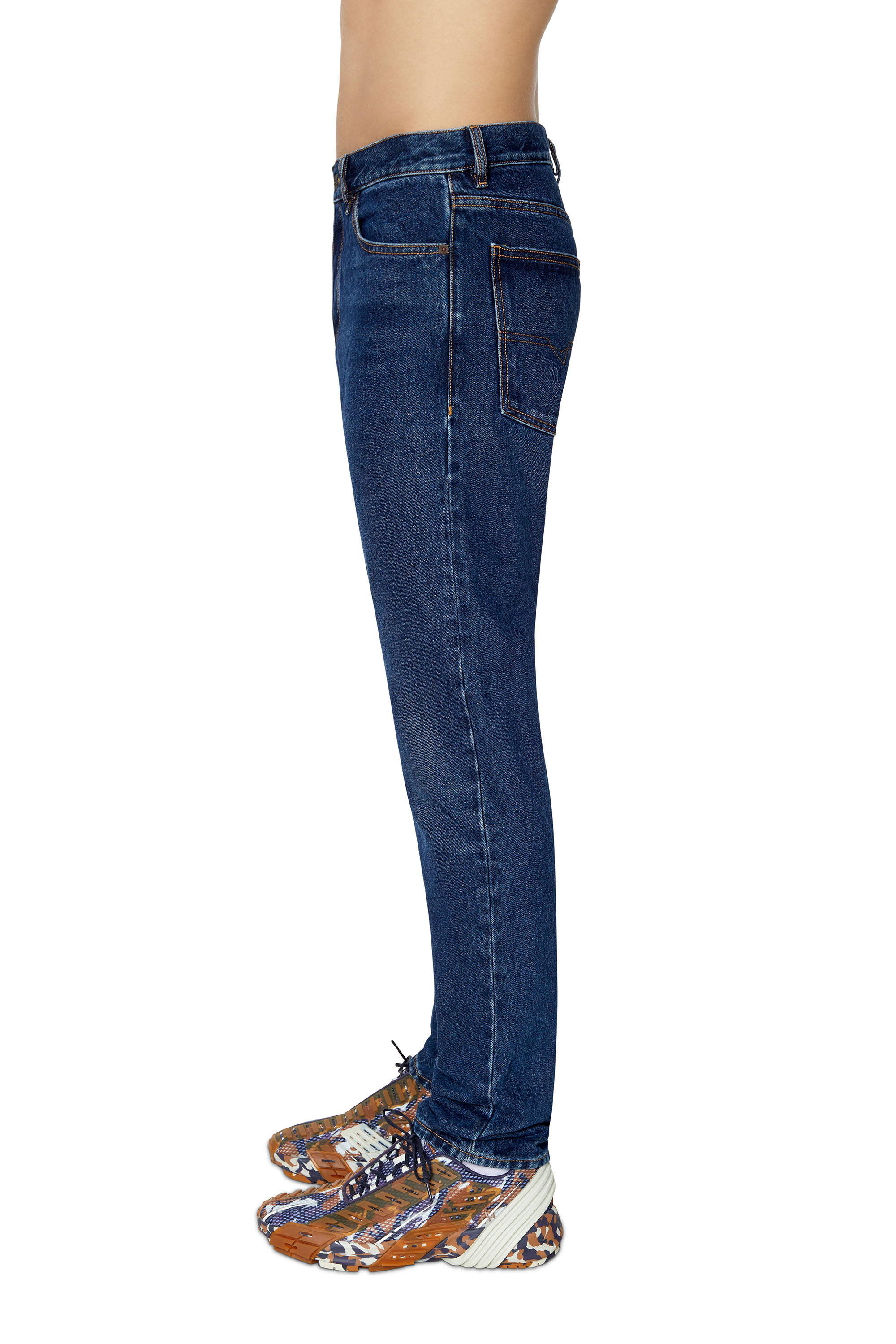 Diesel - 1995 007E6 Straight Jeans, Azul Oscuro - Image 4