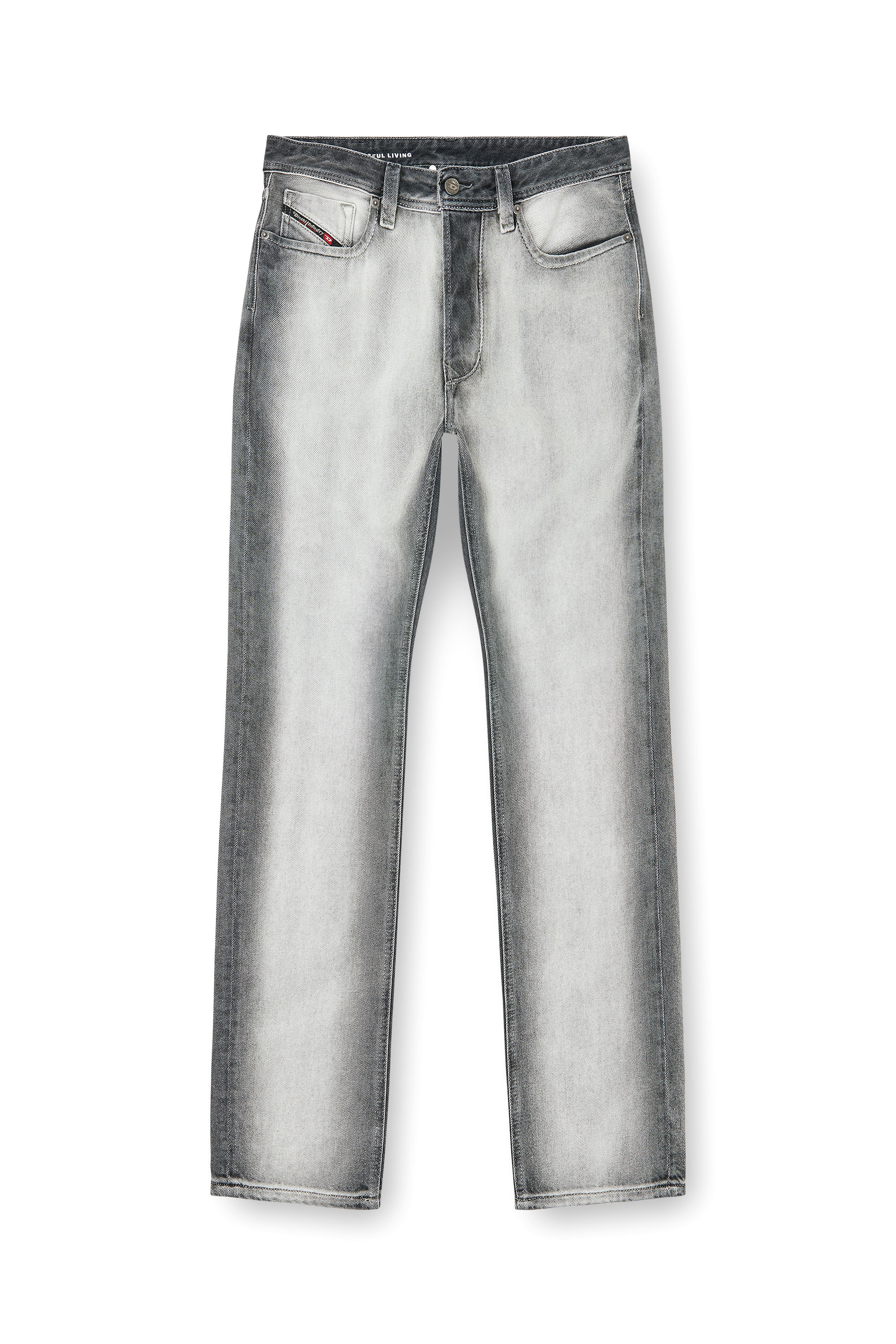 Diesel - Regular Jeans 1985 Larkee 09P28 Hombre, Gris oscuro - 3