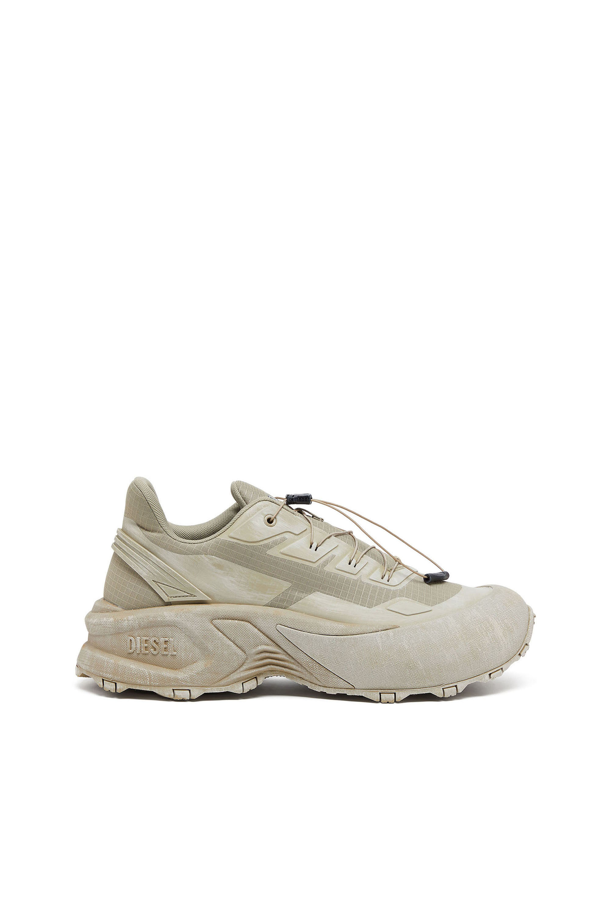 Diesel - D-CAGE RUNNER, D-Cage Runner-Zapatillas gruesas en ripstop Hombre in Verde - 1