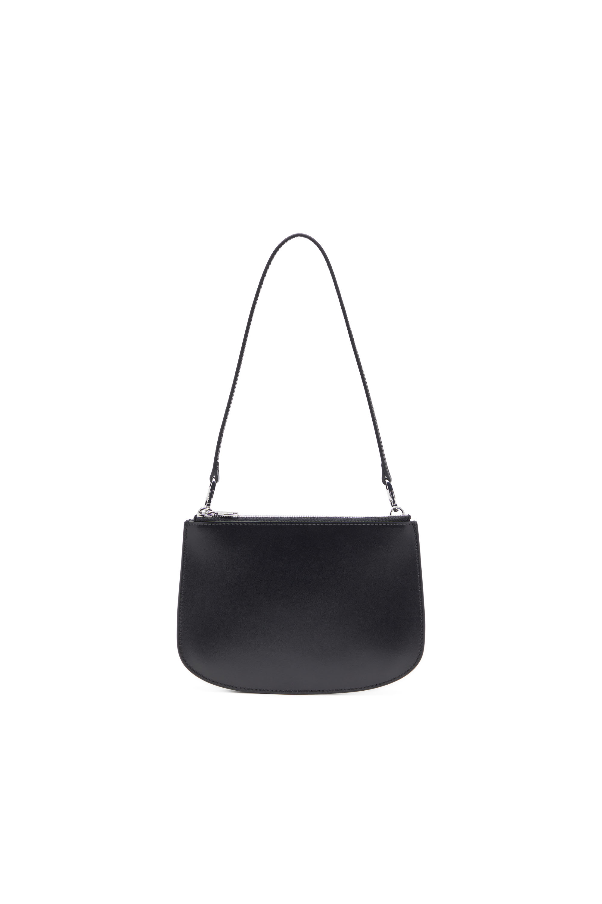 Diesel - 1DR TWIN, 1DR Twin-Bolso de hombro con doble bolsillo en cuero estampado Mujer in Negro - 2