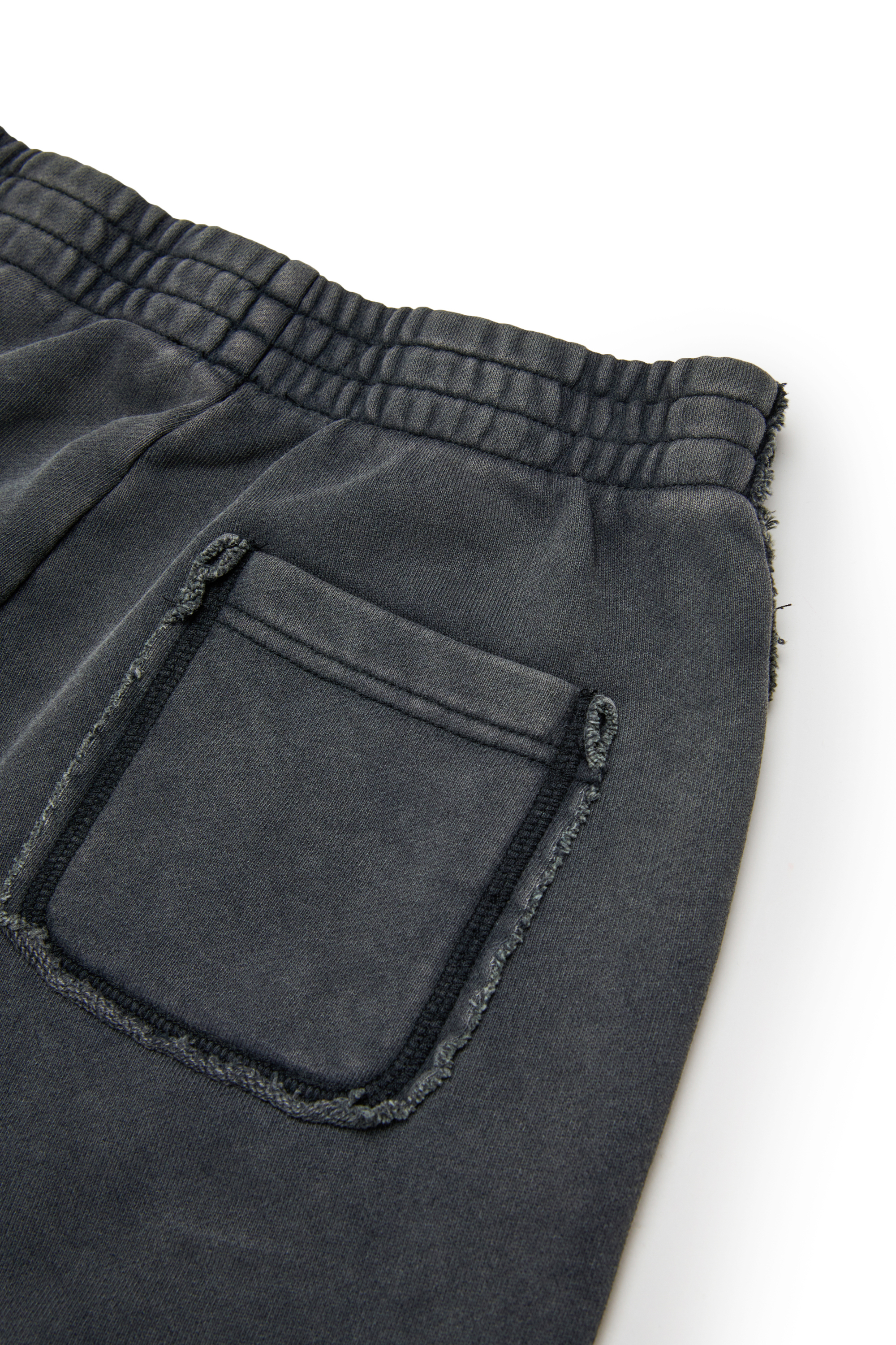 Diesel - PMARKYRAW, Pantalones de algodón con cintura elástica Hombre in Negro - 4